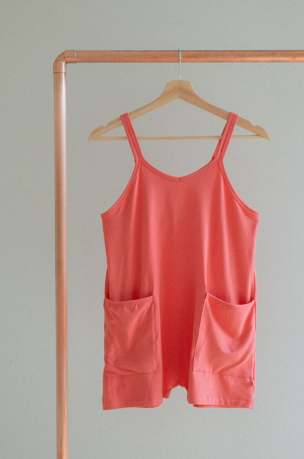 Jax and Lennon Youth Shorts Romper || Watermelon Ice