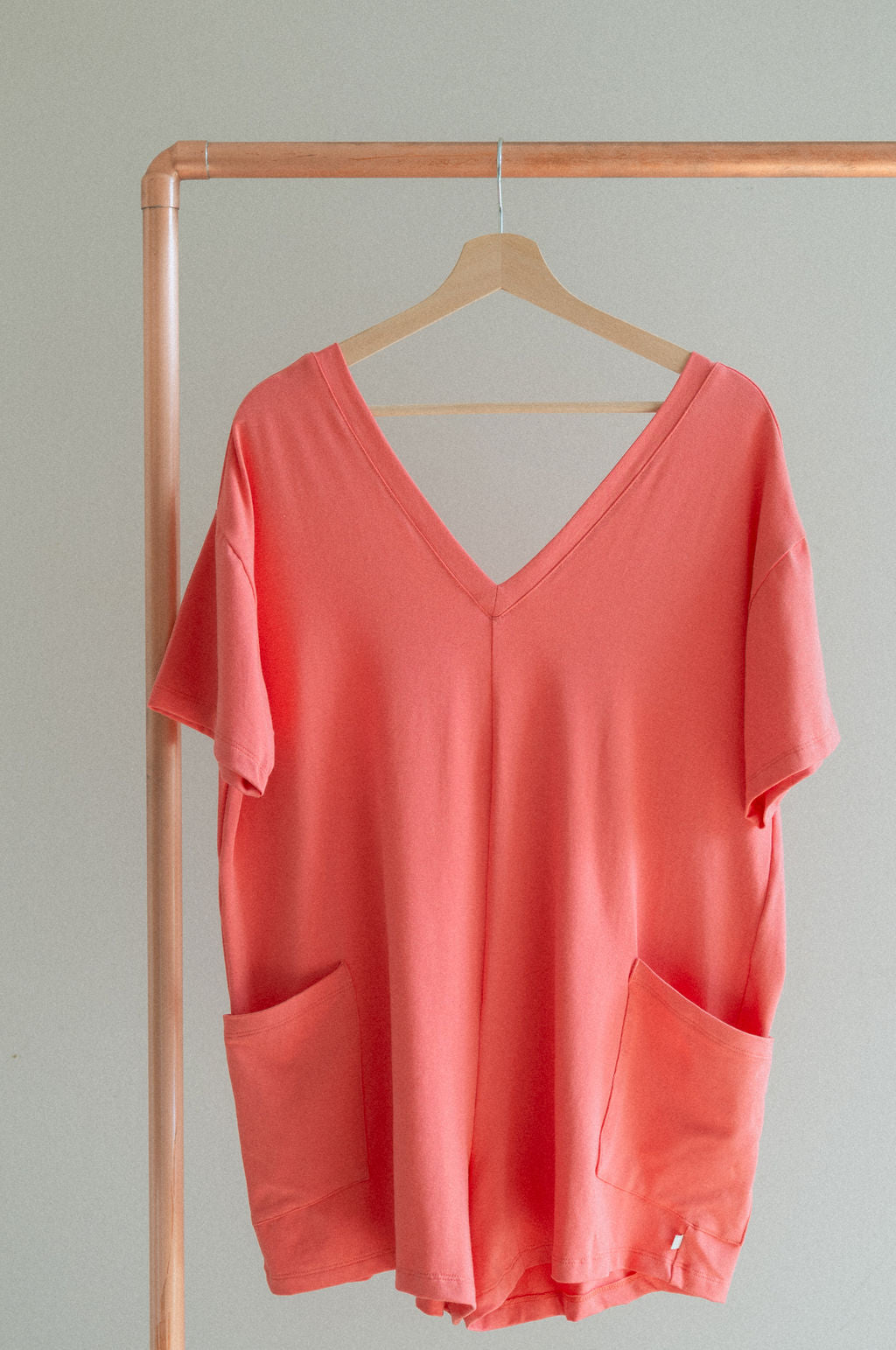 Jax and Lennon Ladies Shorts Romper || Watermelon Ice