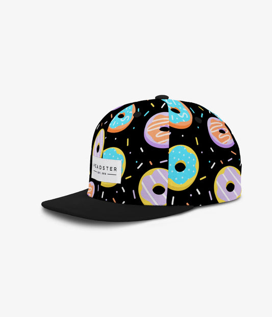 Headster Snapback || Duh Donut Black