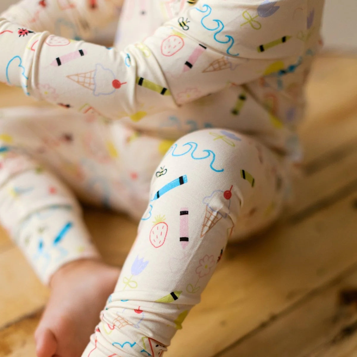 Roobear Two-Piece PJ's || Doodles
