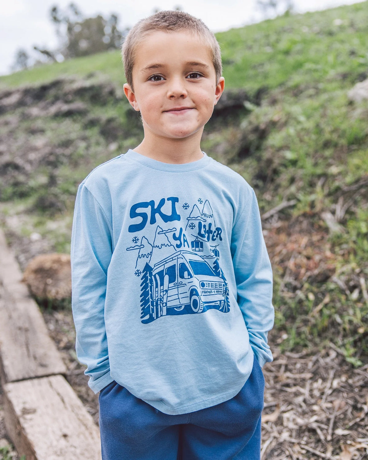 Feather 4 Arrow Ski Ya Later Long sleeve