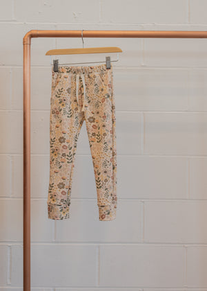 Terry Lounge Pants || Fall Floral