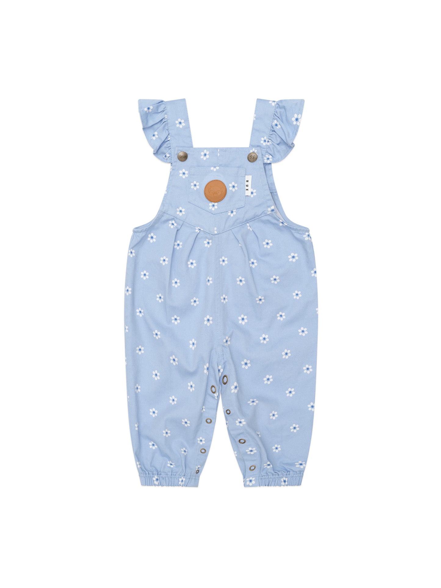 Hux Ditsy Floral Frill Overall