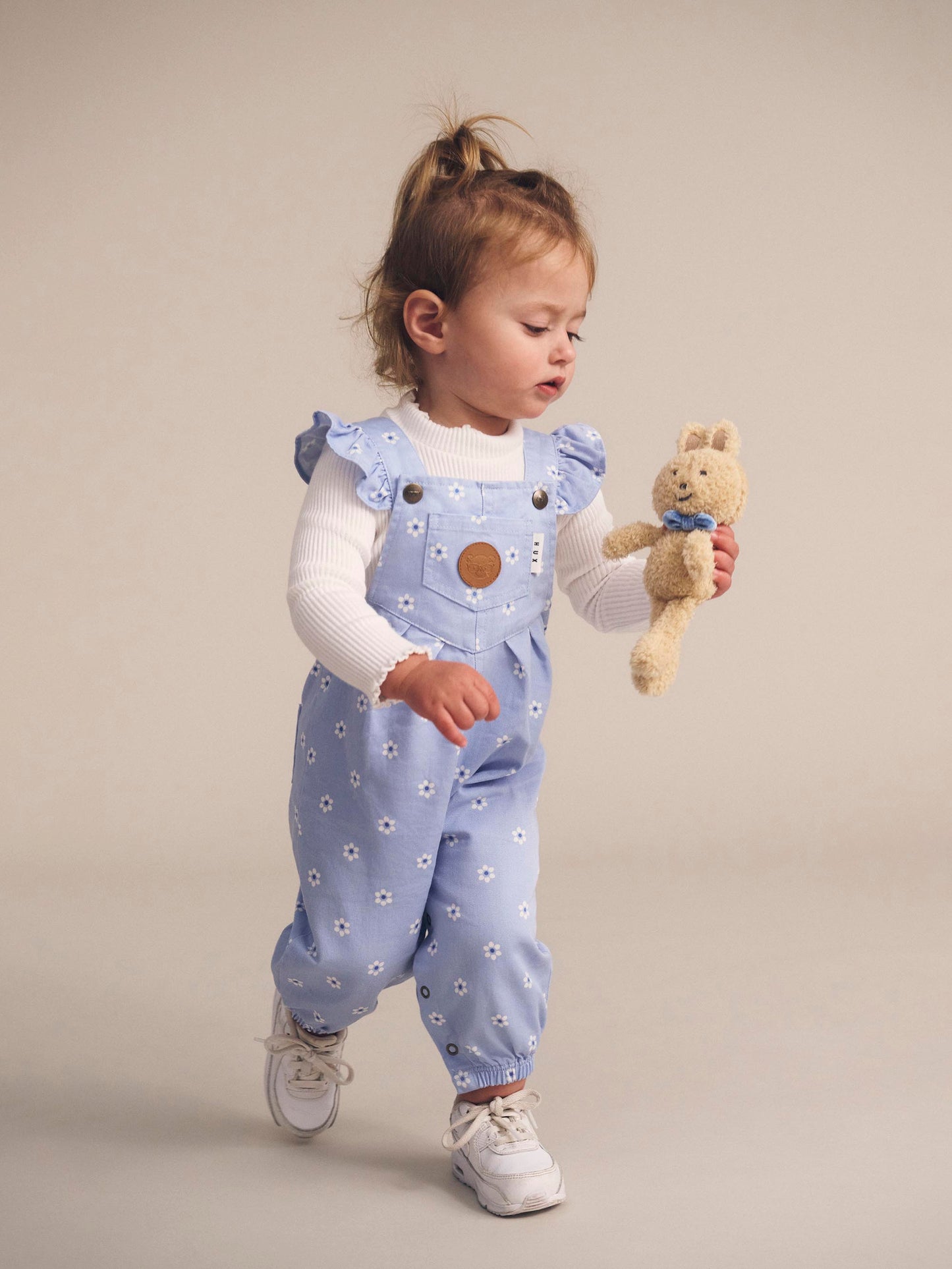 Hux Ditsy Floral Frill Overall