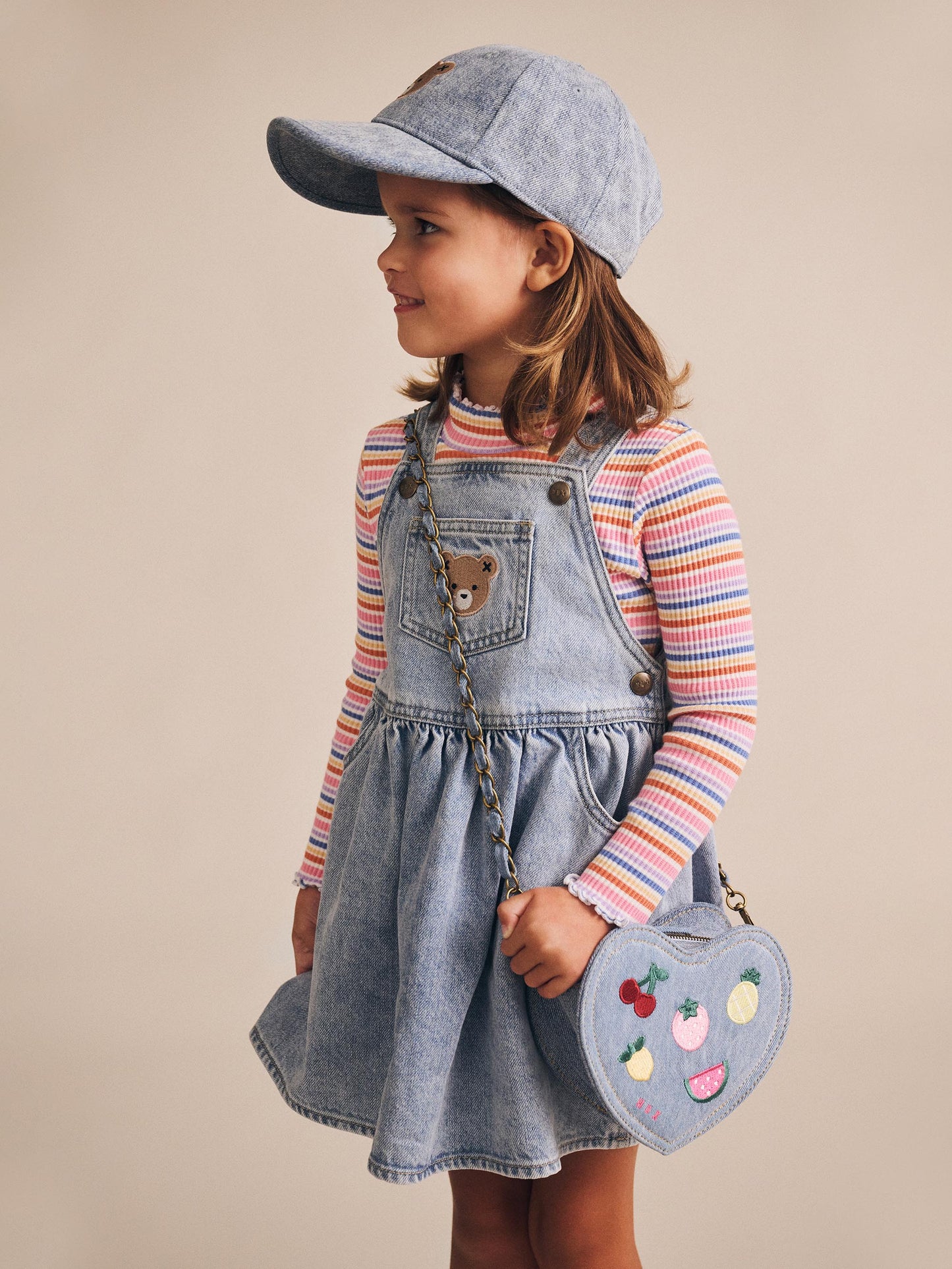 Hux Baby Rainbow Rib Skivvy