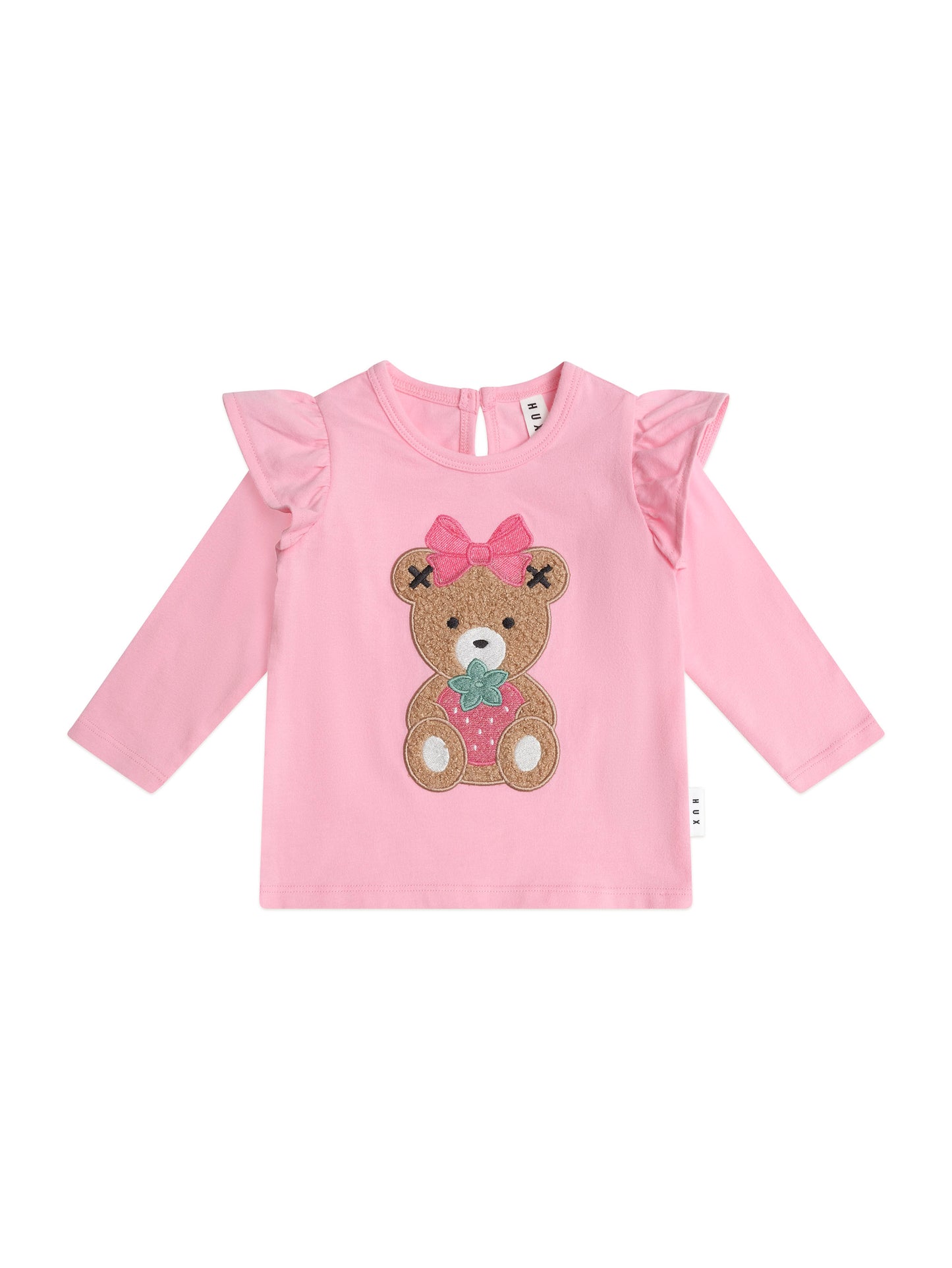 Hux Baby Strawberry Huxette Frill Top