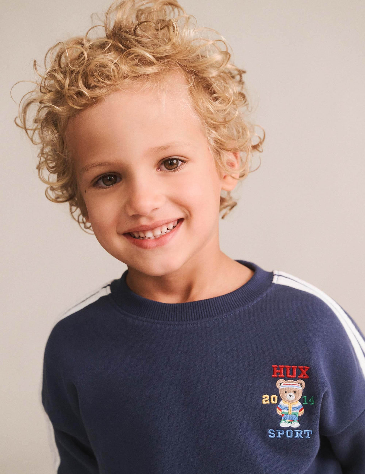 Hux Sporty Stripe Sweatshirt