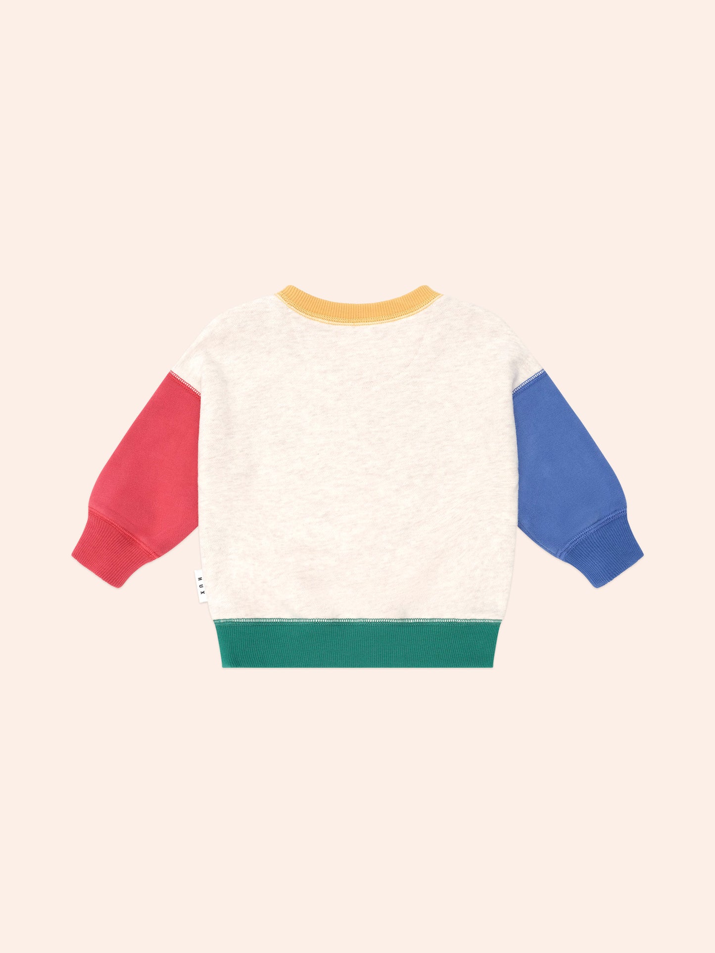 HUX Furry Huxbear Color Block Sweatshirt