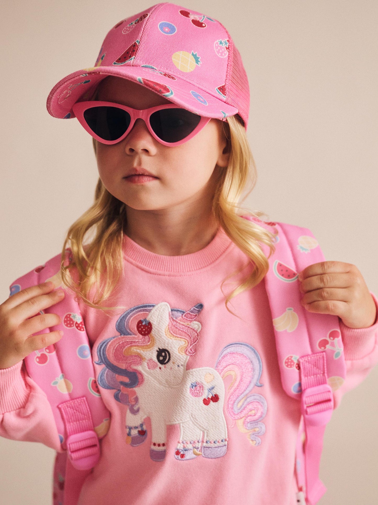 Hux Baby Tutti Frutti Unicorn Sweatshirt