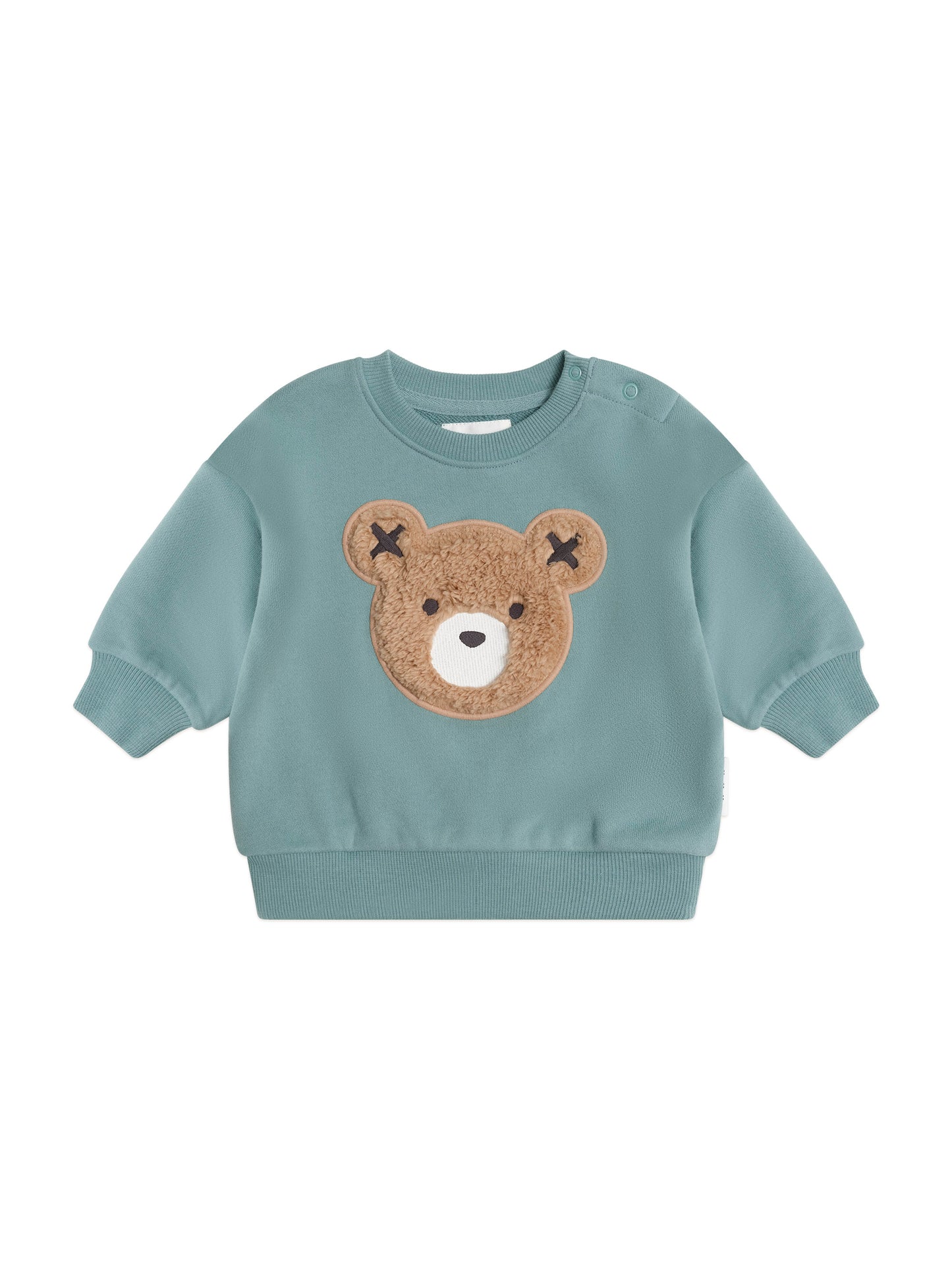 Hux Baby Furry Green Sweatshirt