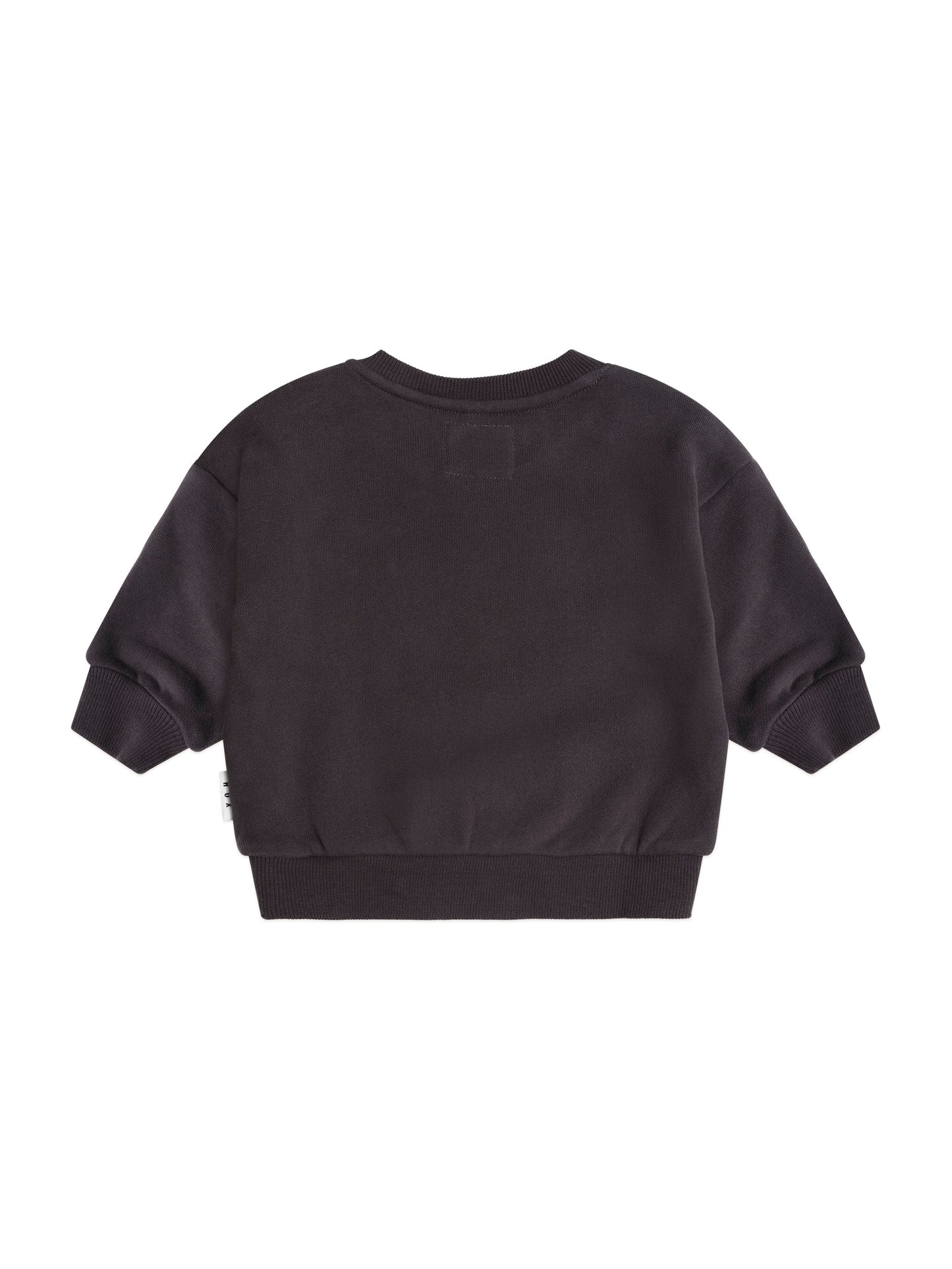 Hux Baby Furry Black Sweatshirt