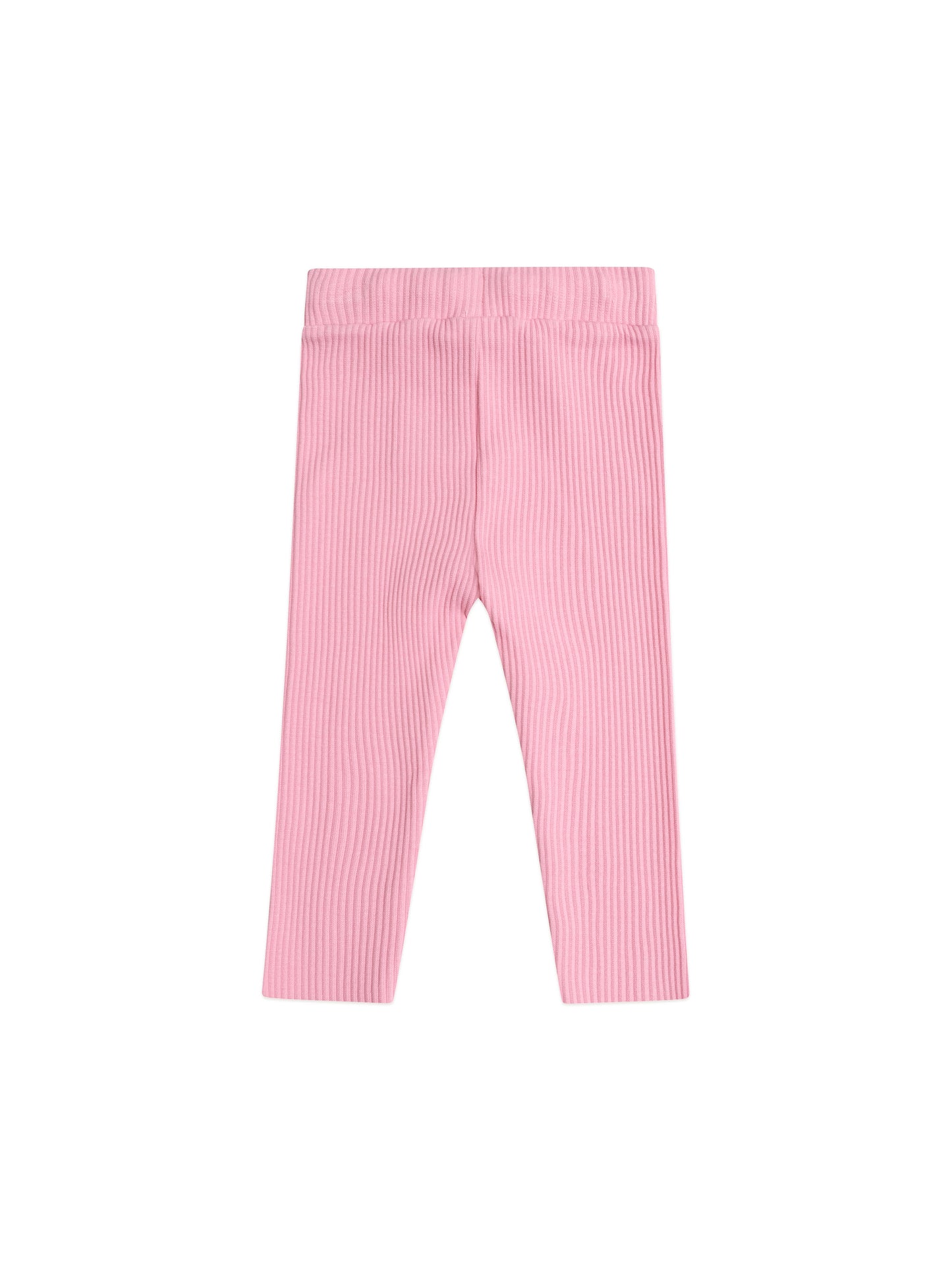 Hux Baby Pink Rib Leggings