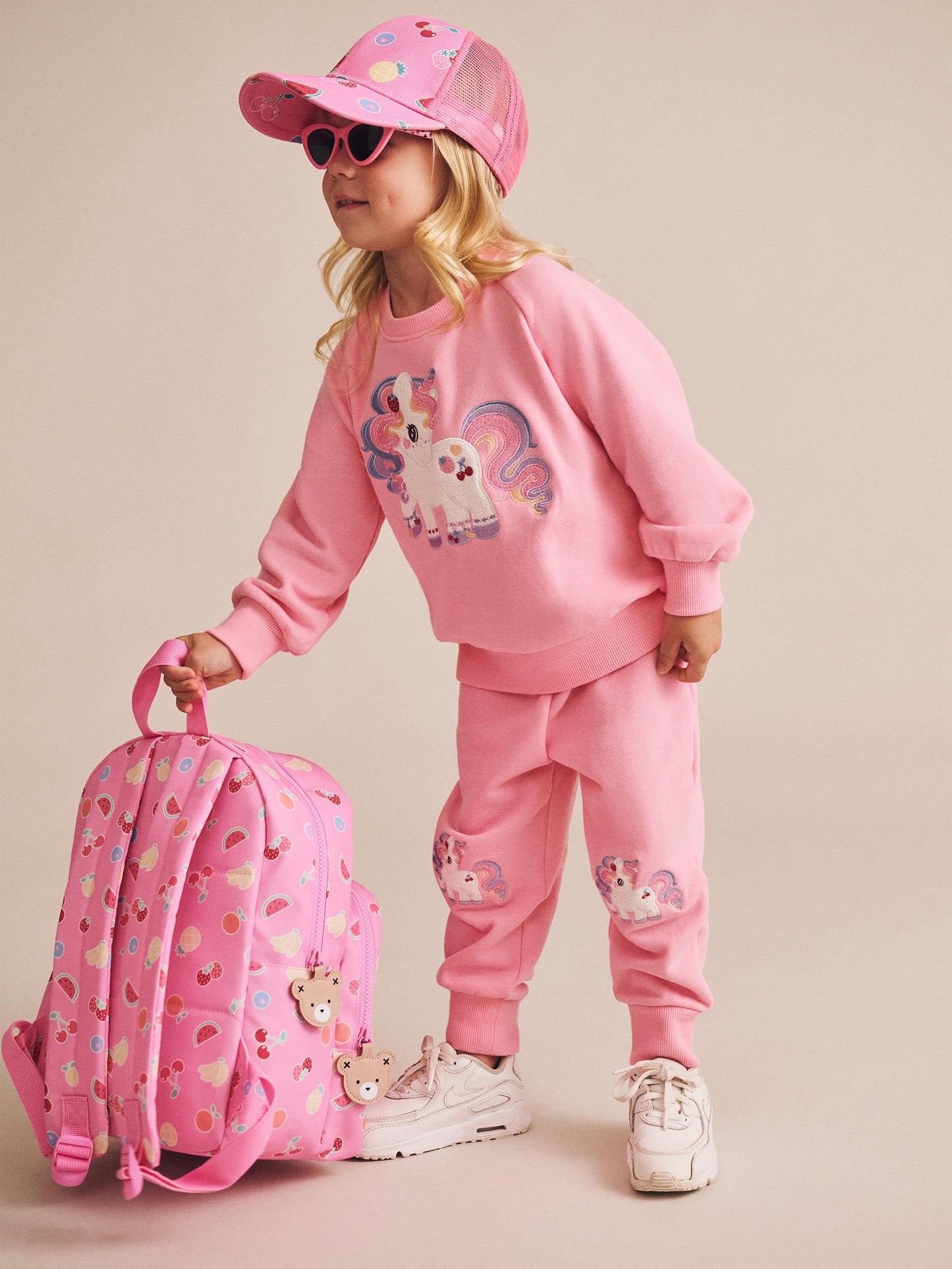 Hux Baby Tutti Frutti Unicorn Track Pants