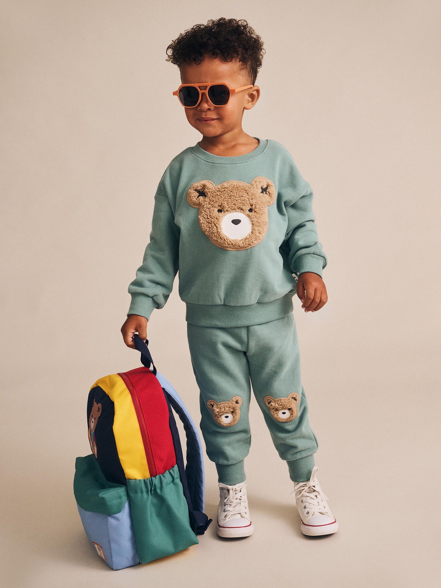 Hux Baby Furry Green Sweatshirt