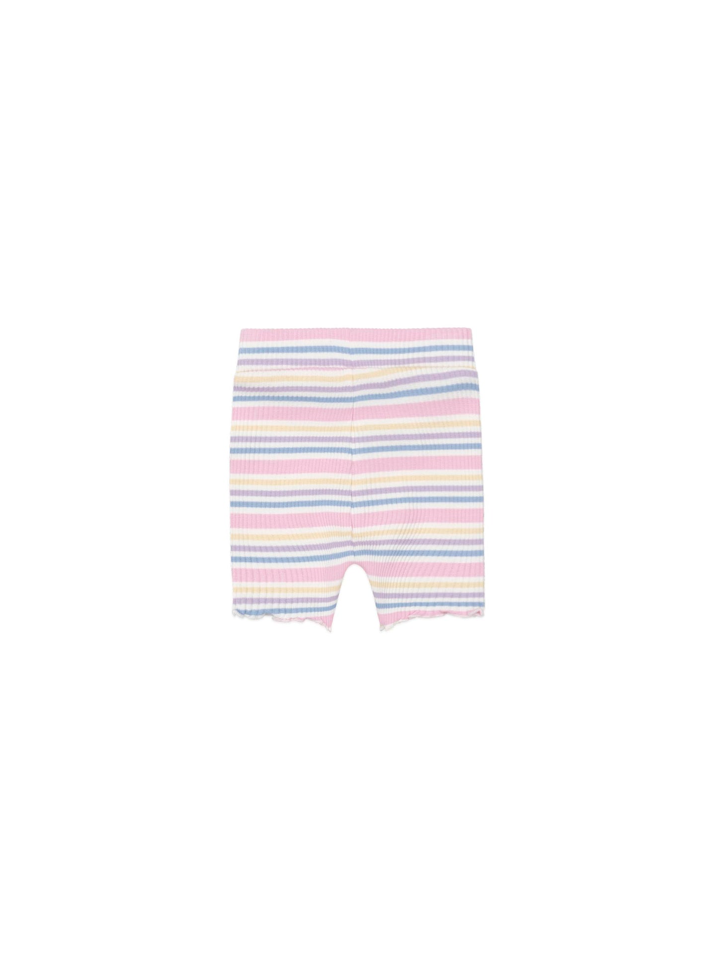 Hux Baby Rainbow Stripe Rib Short