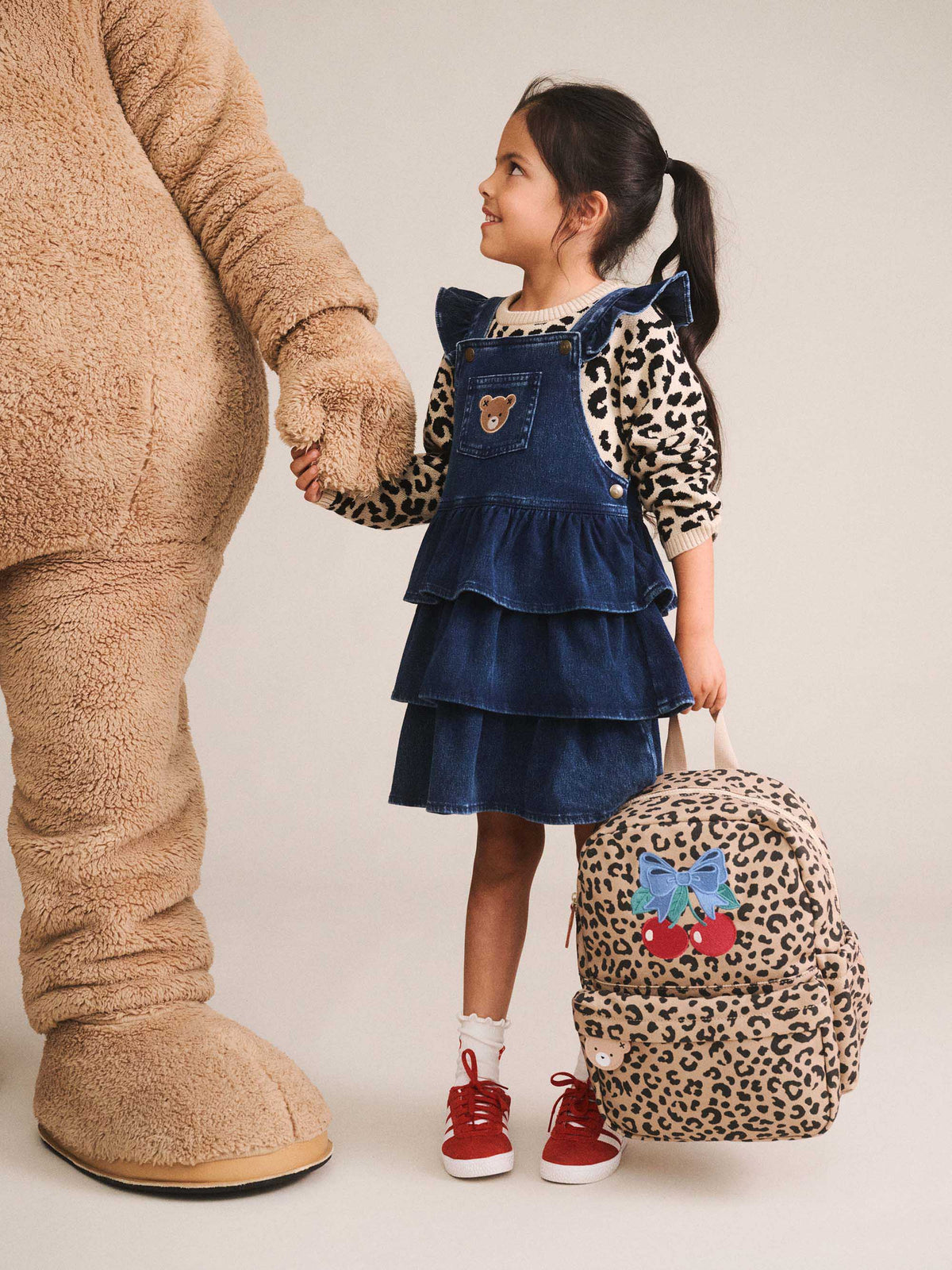 Hux Leopard Cherry Backpack