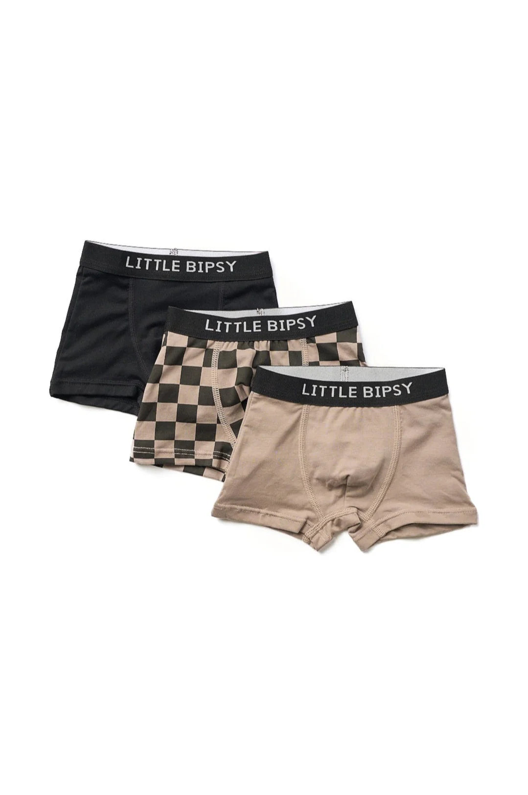 Little Bipsy Boxer Brief 3-pack || Mushroom Check Mix