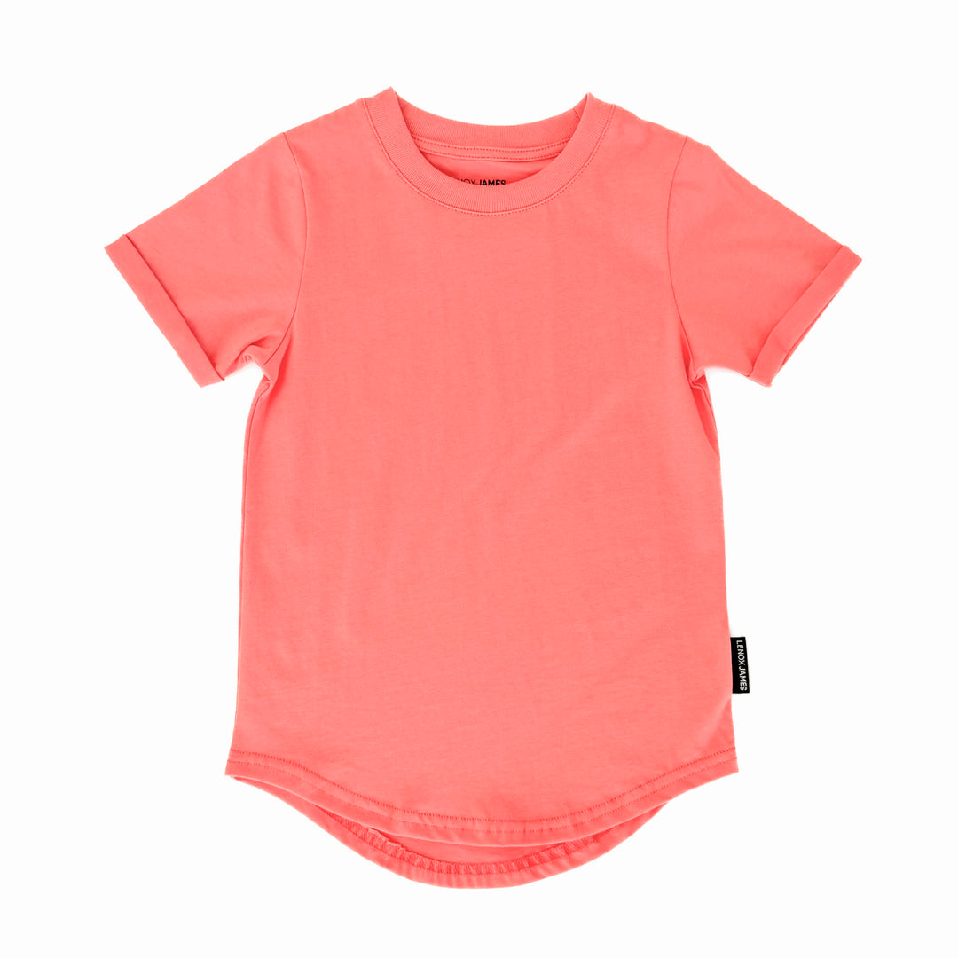 Lenox James Basic Tee || Coral