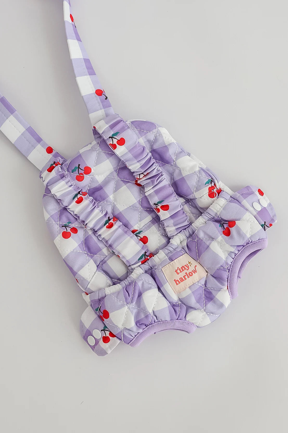 Tiny Harlow Doll Carrier || Lilac Cherry