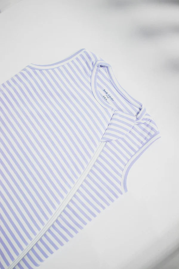 Bambi & Birdie Sleep Sack || Blue Stripe 1.0 TOG