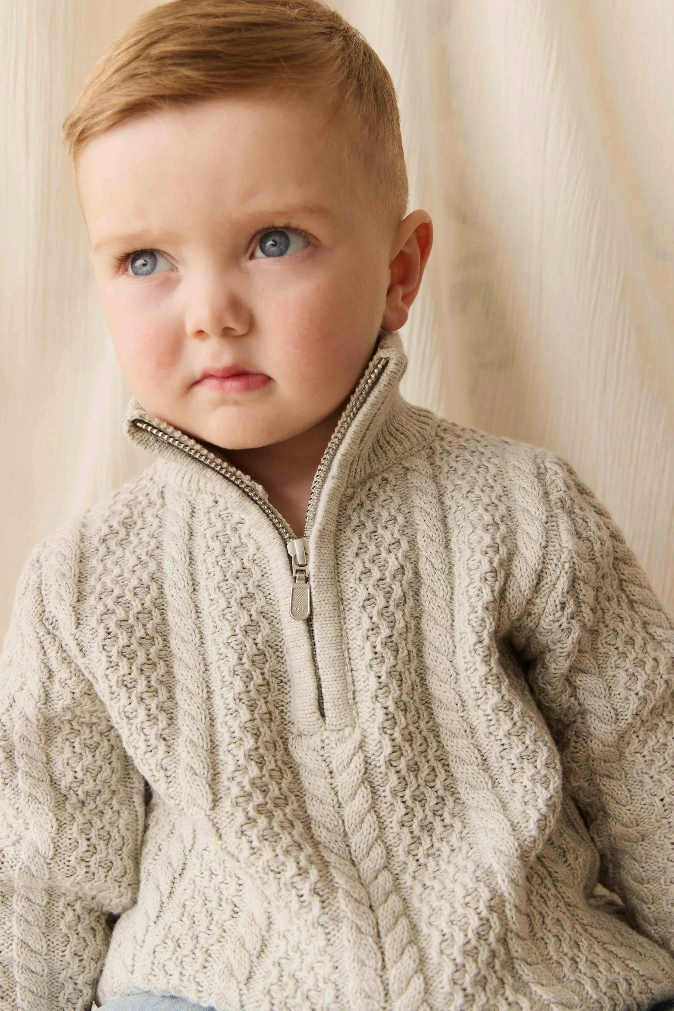 Jamie Kay Clyde Half Zip Jumper