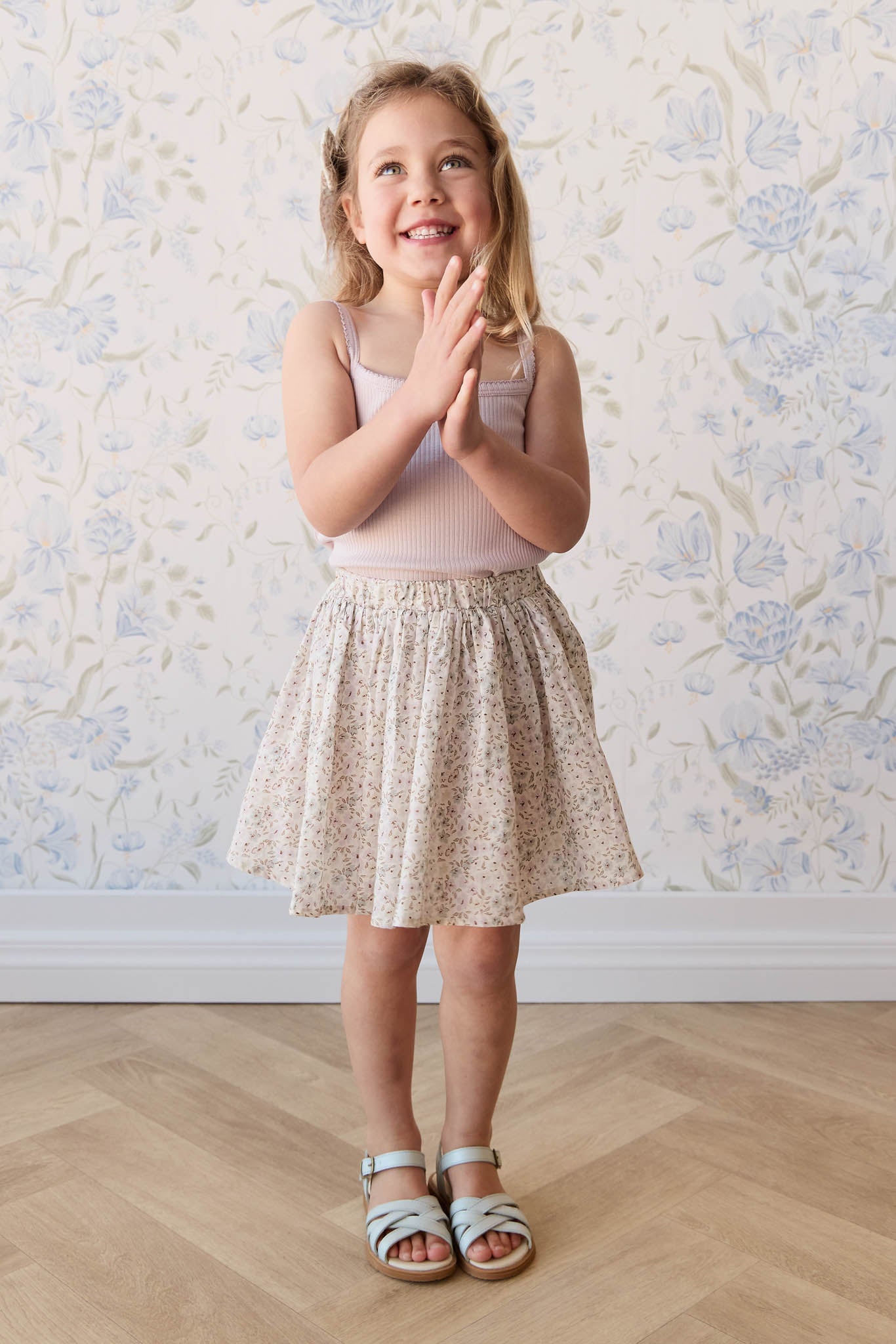 Jamie Kay Organic Cotton Melanie Skirt || Fifi Violet