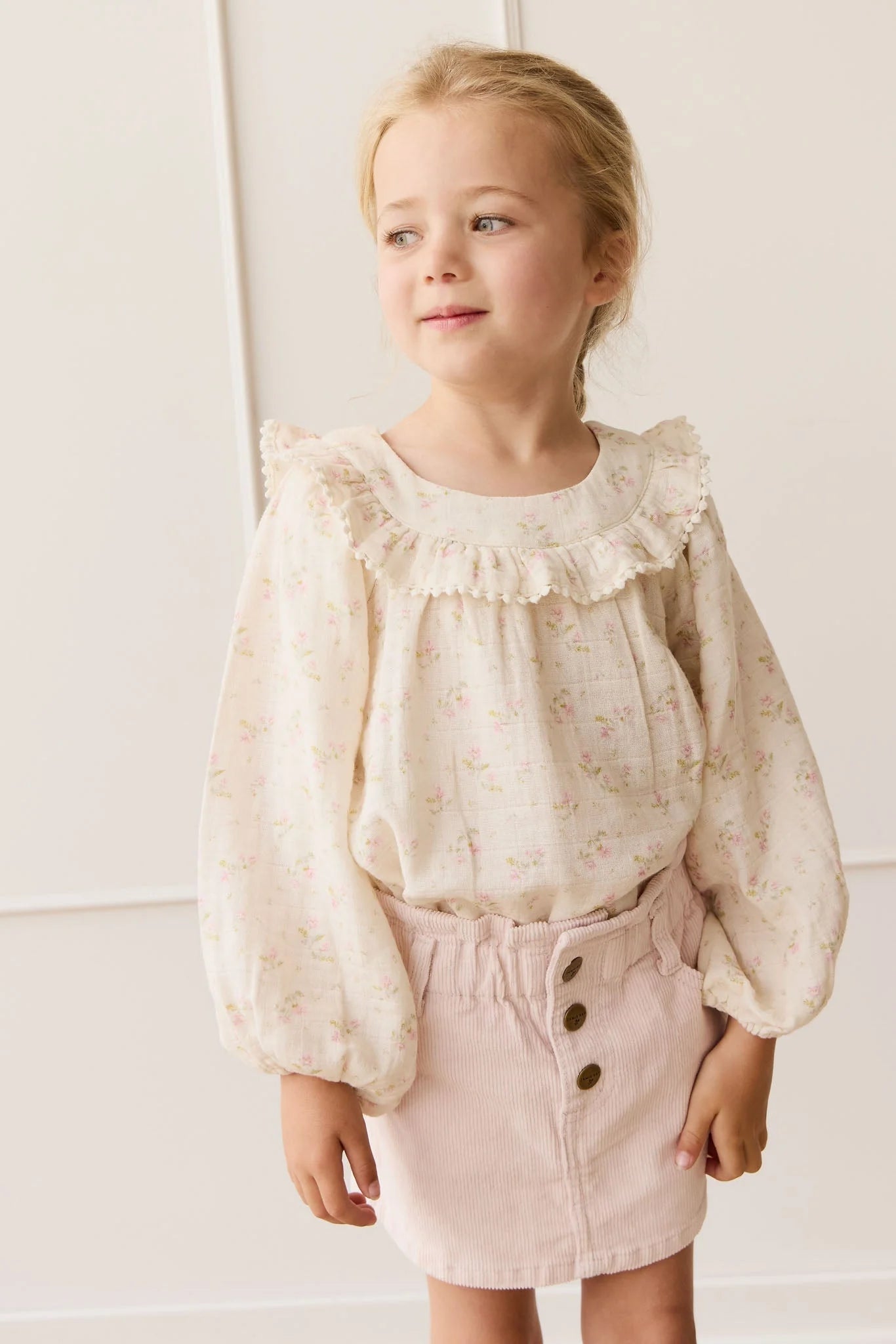 Jamie Kay Briella Skirt || Soft Misty Rose