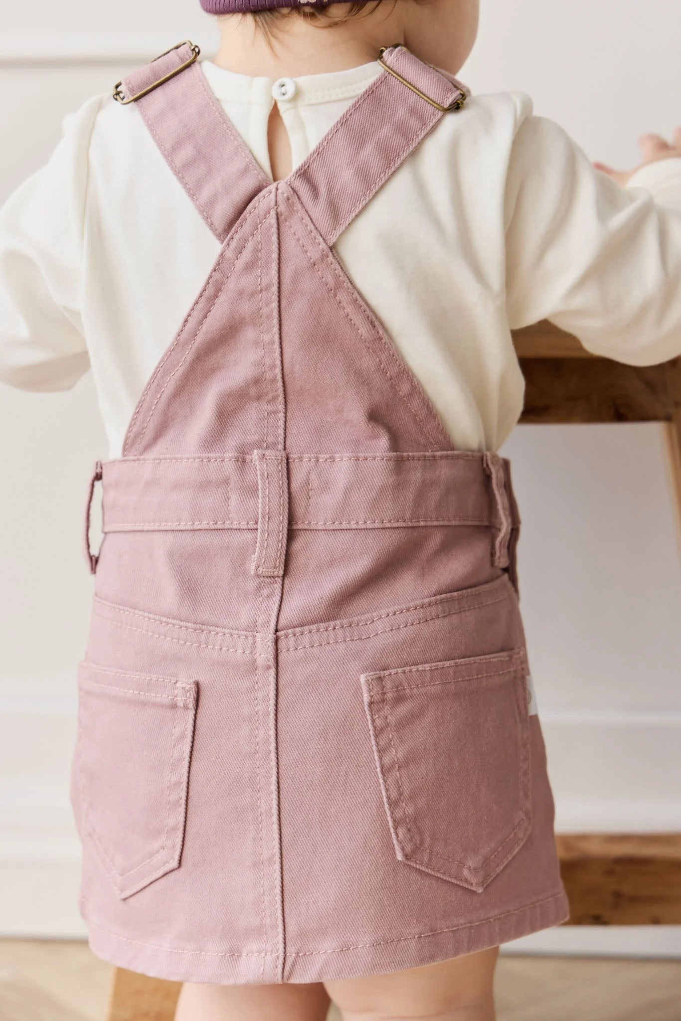 Jamie Kay Classic Overall Dress || Dreamy Pink