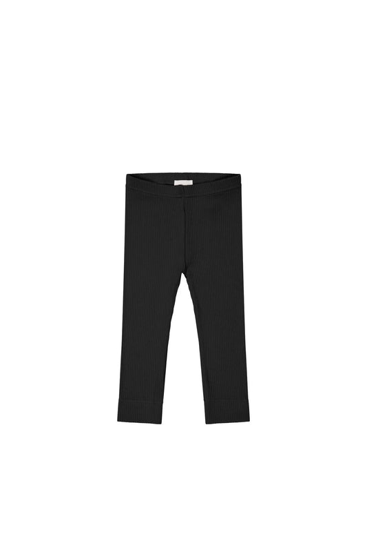 Jamie Kay Organic Cotton Modal Everyday Legging || Ebony