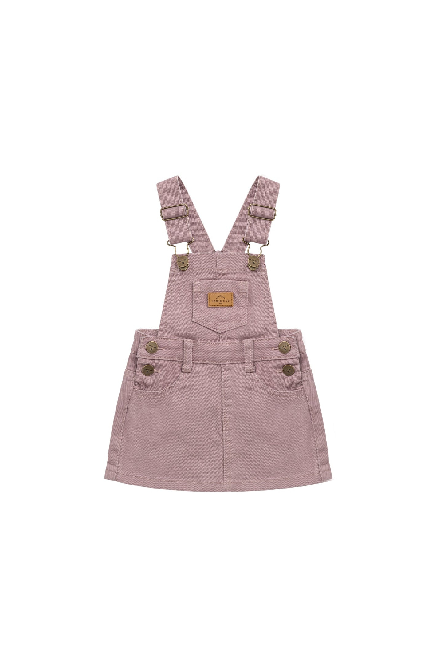 Jamie Kay Classic Overall Dress || Dreamy Pink