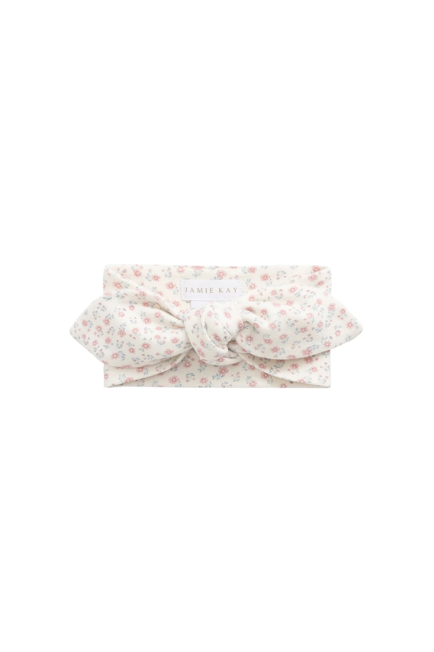 Jamie Kay Organic Cotton Headband || Posy Garden Pink