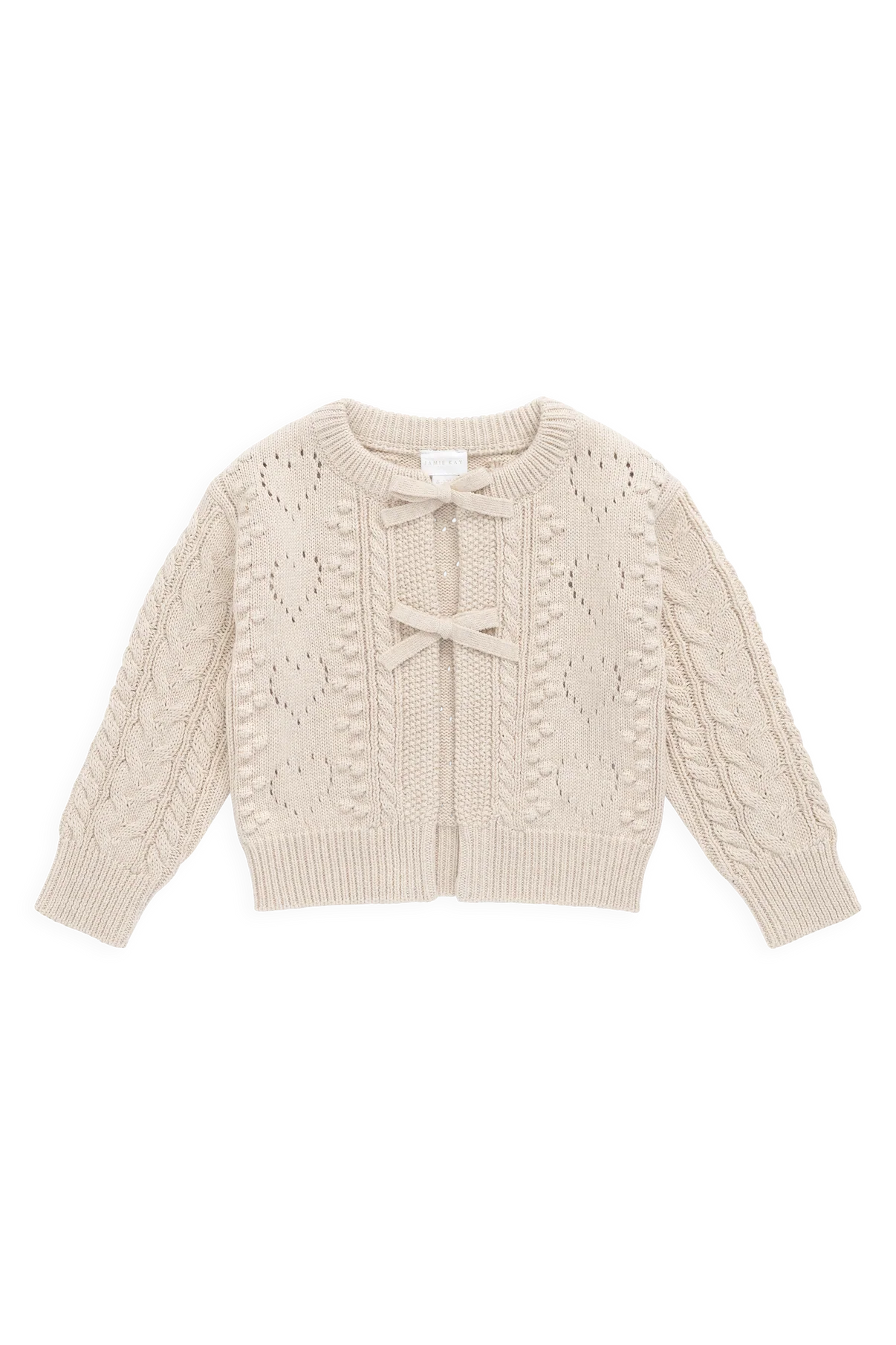 Jamie Kay Josephine Cardigan || Oatmeal Marle