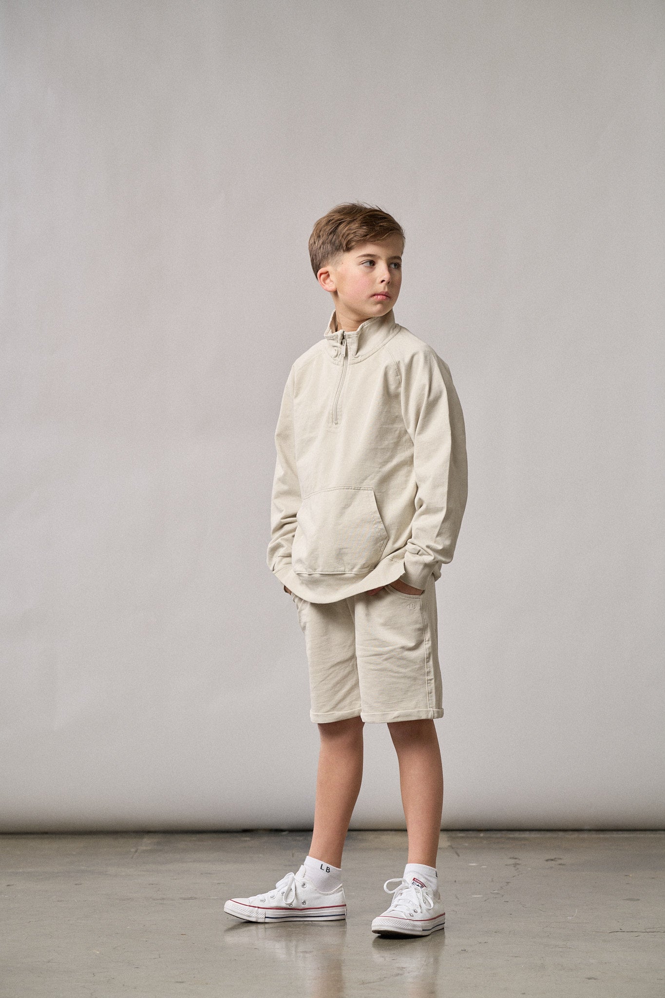 Little BIpsy Harem Shorts || Almond