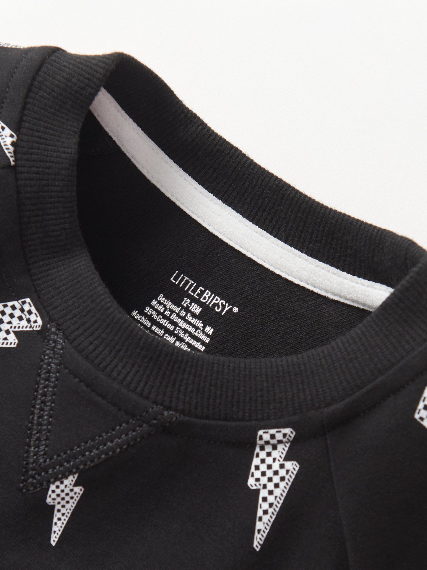 Little Bipsy Lightning Bolt Pullover