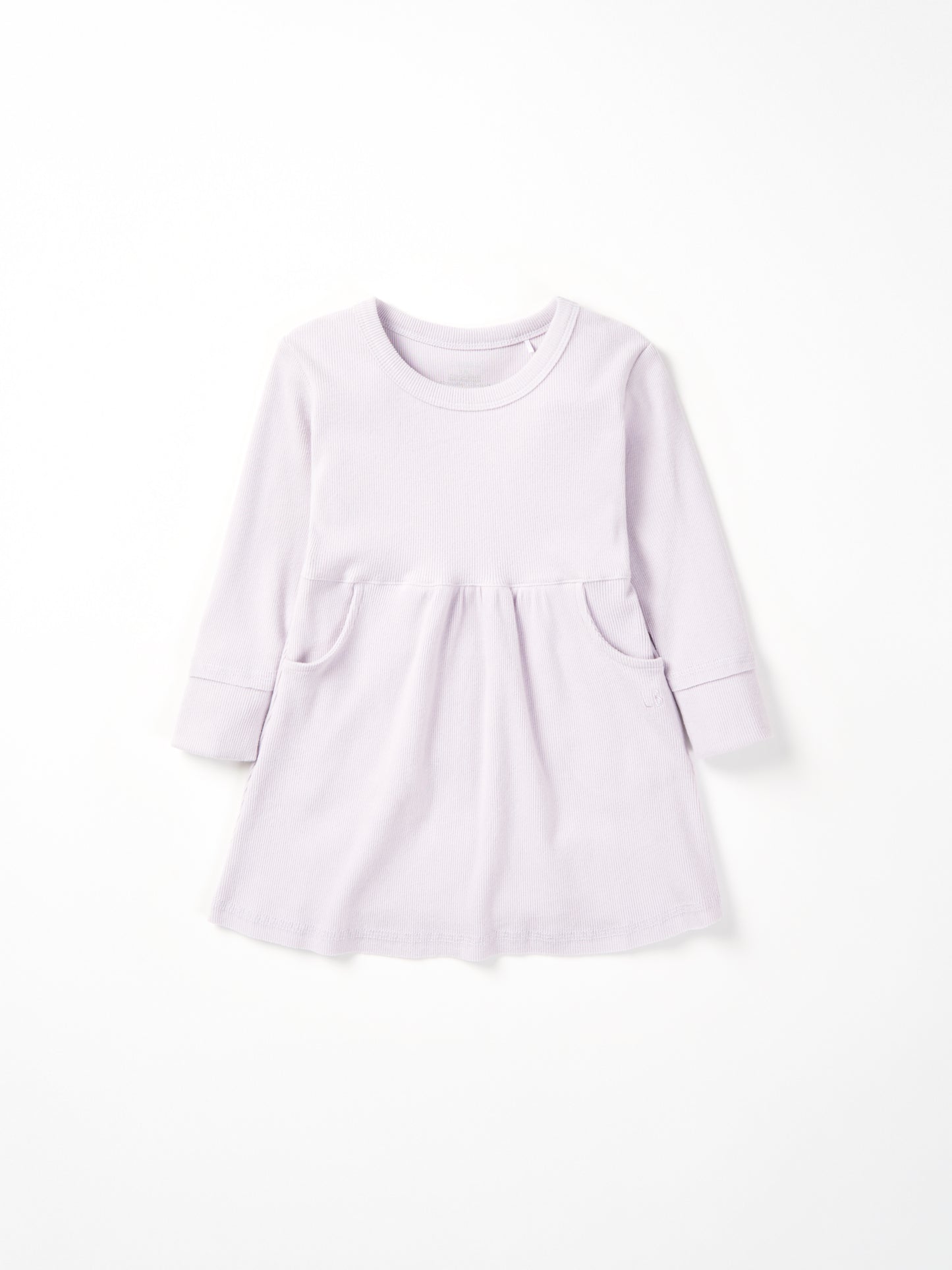 Little Bipsy Ribbed Dress || Lilac