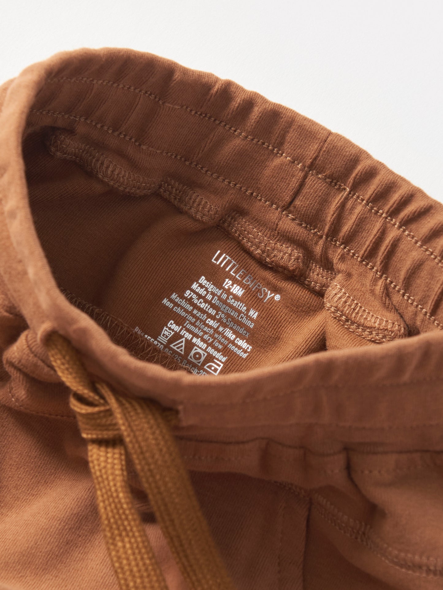 Little Bipsy Jogger || Chestnut