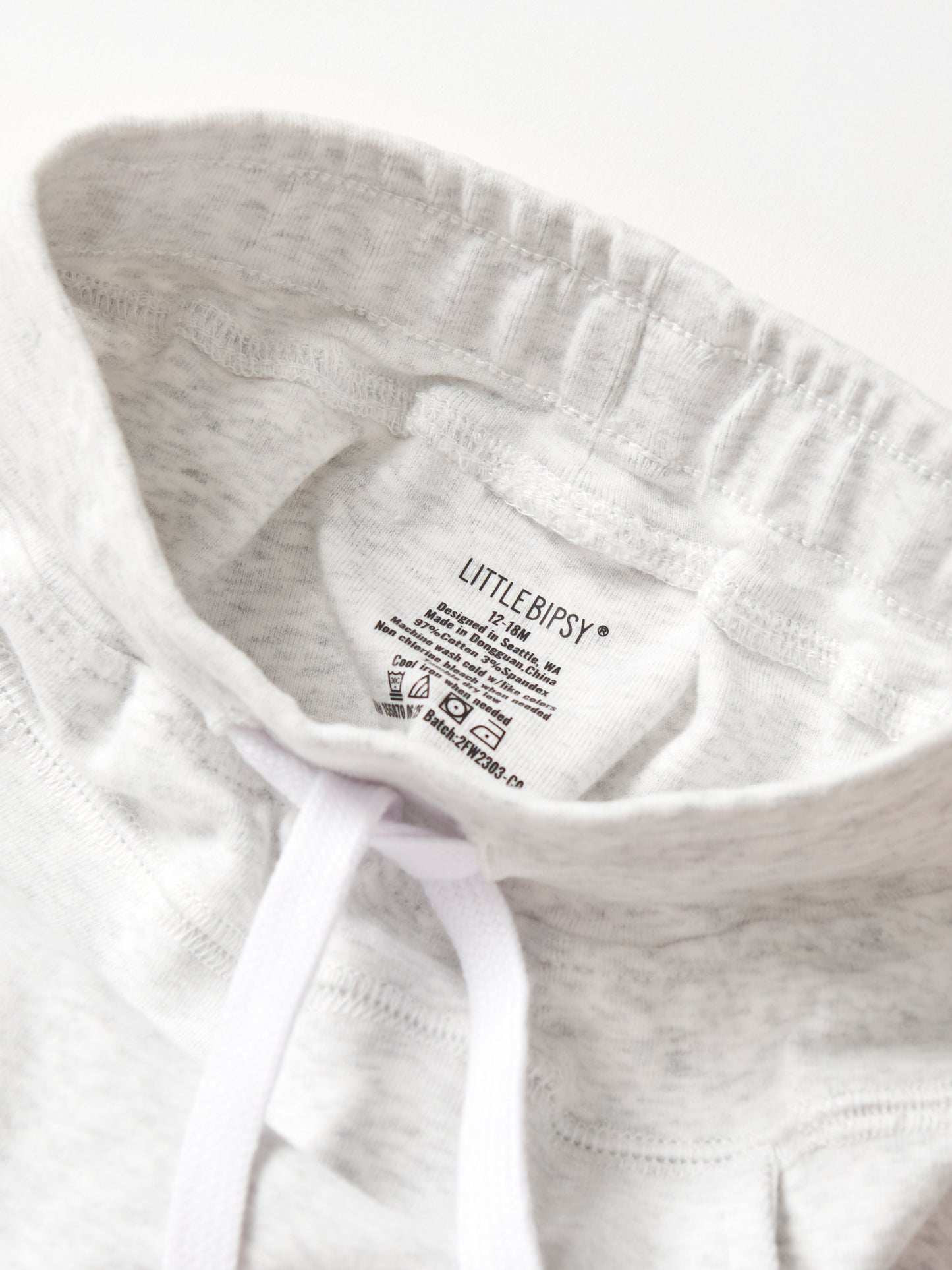 Little Bipsy Jogger || Heather Grey