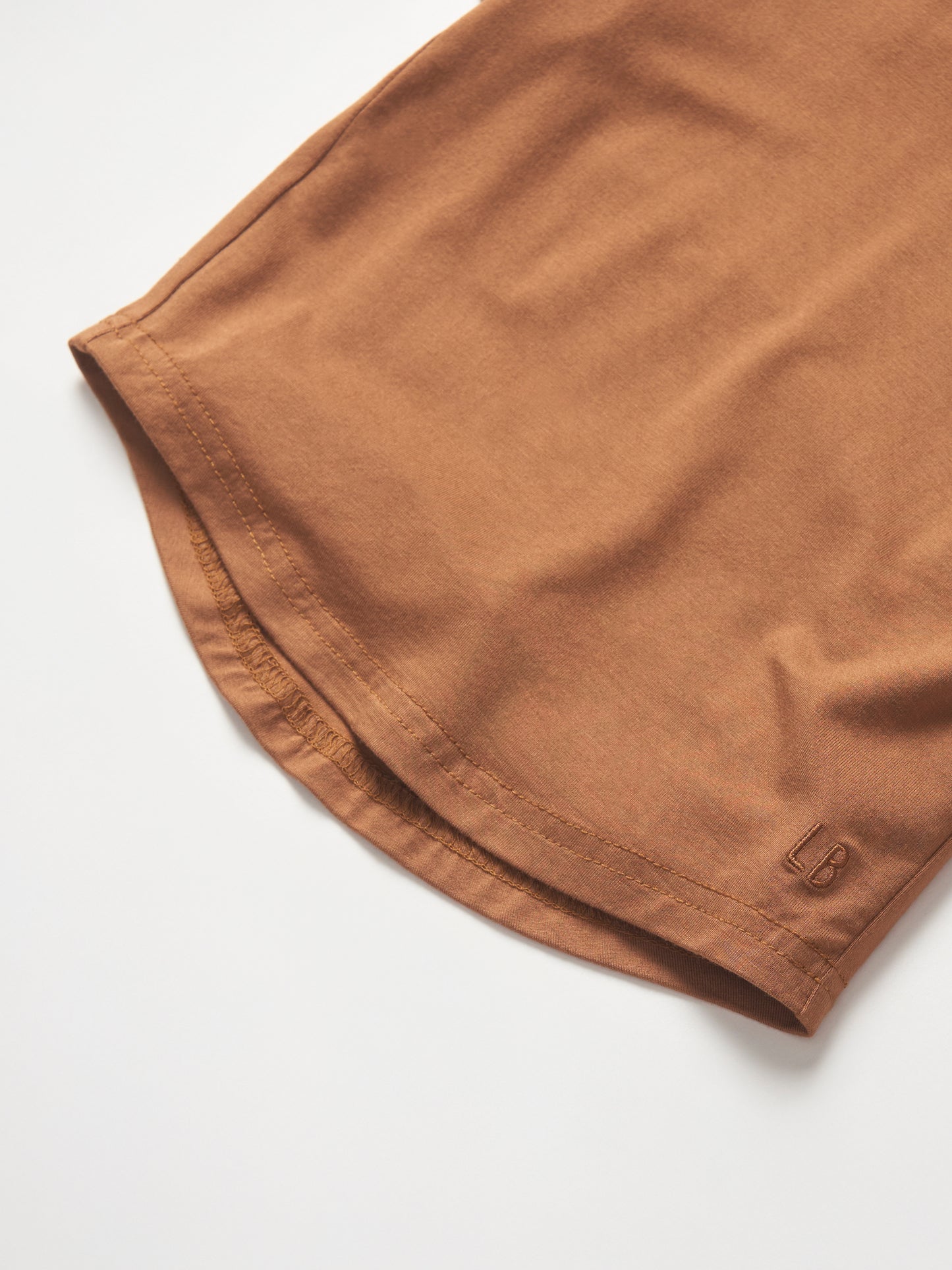 Little Bipsy Oversized Bamboo Tee || Chestnut