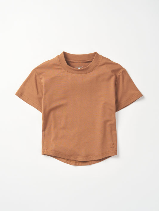 Little Bipsy Oversized Bamboo Tee || Chestnut