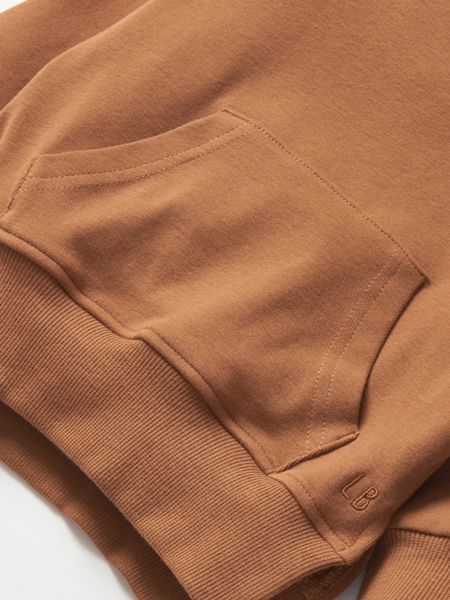 Little Bipsy Pocket Pullover || Chestnut