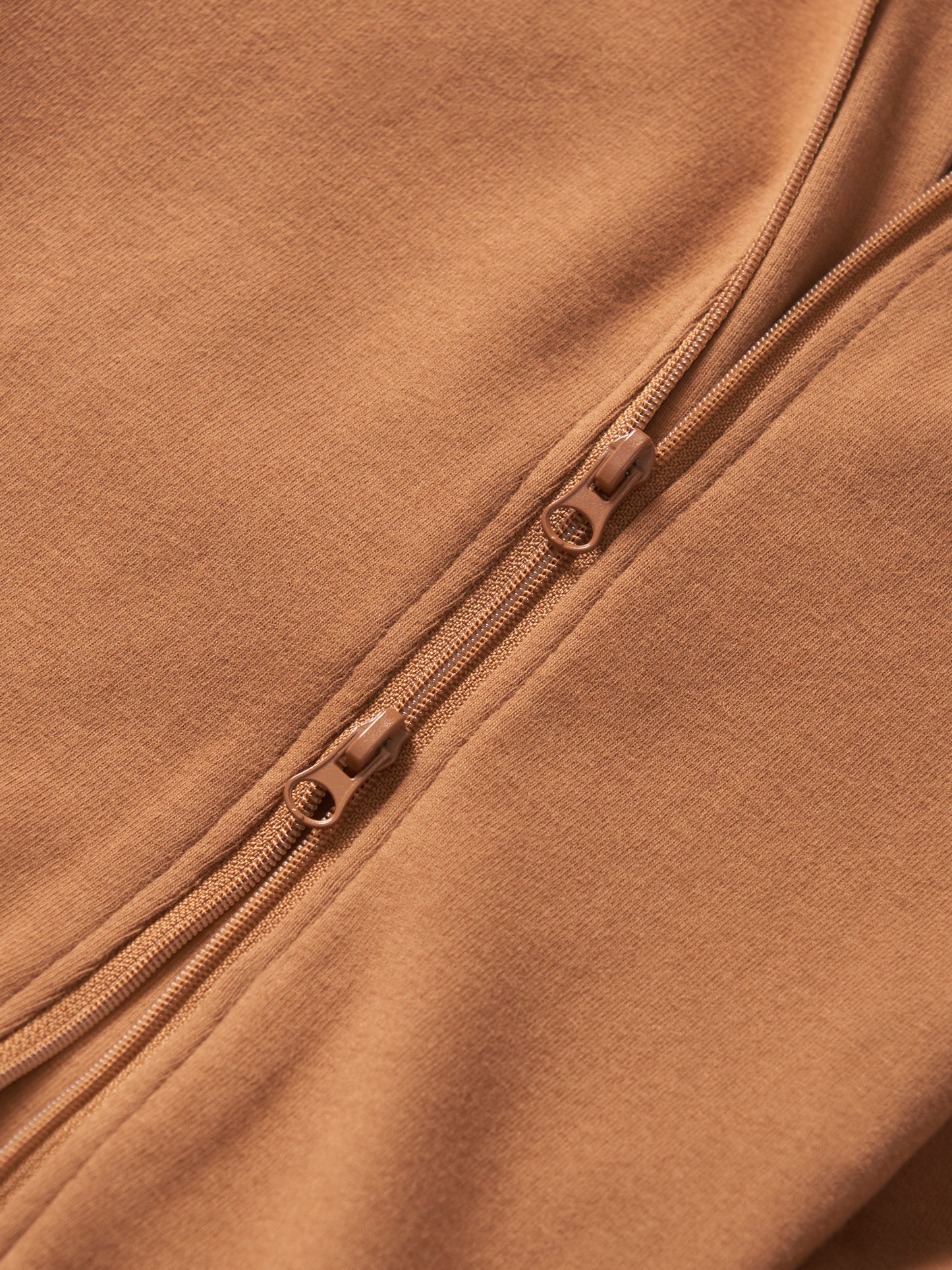 Little Bipsy 2-Way Zip Romper || Chestnut