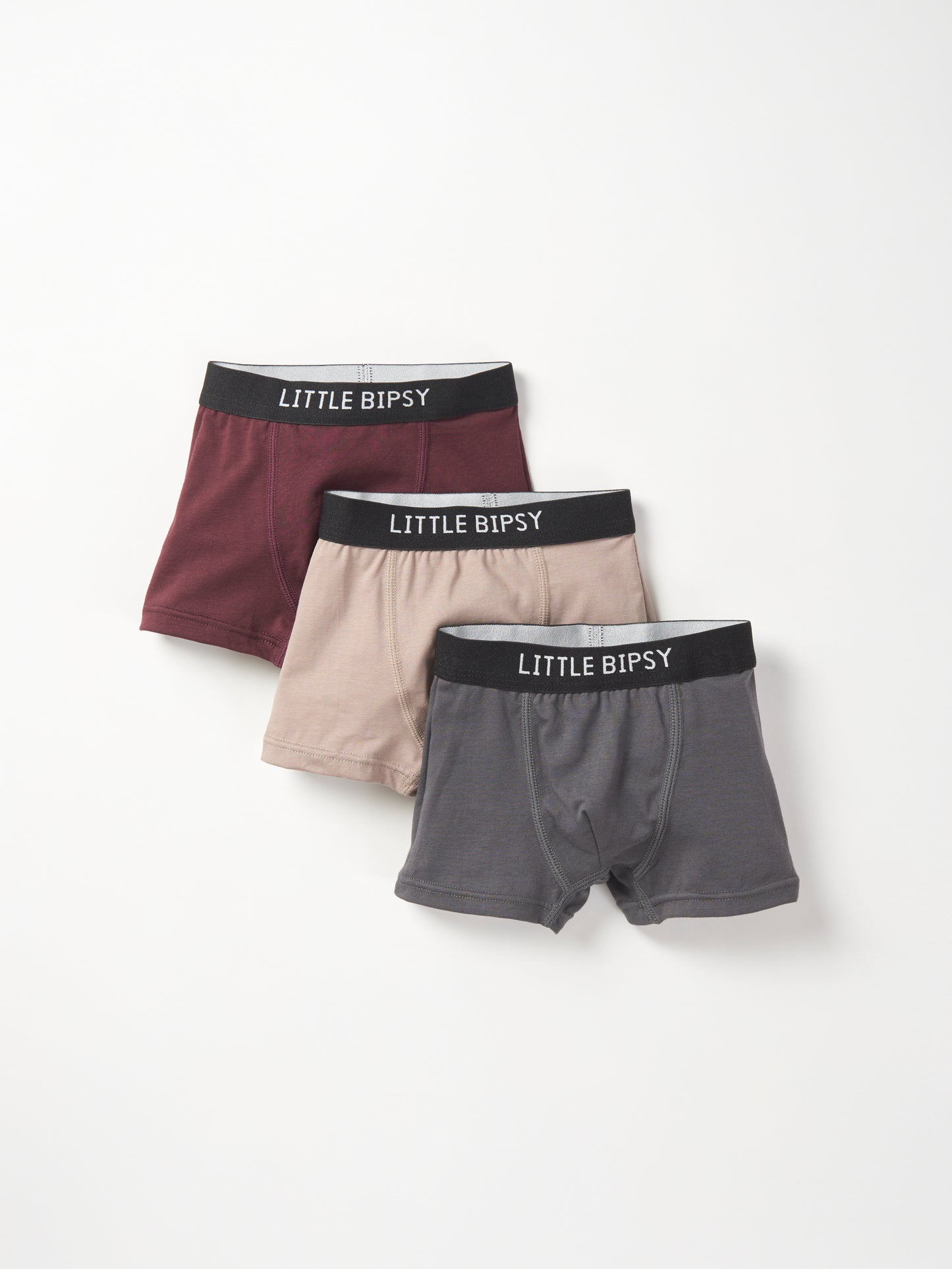 Little Bipsy Boxer Brief 3-Pack || Waffle Collection