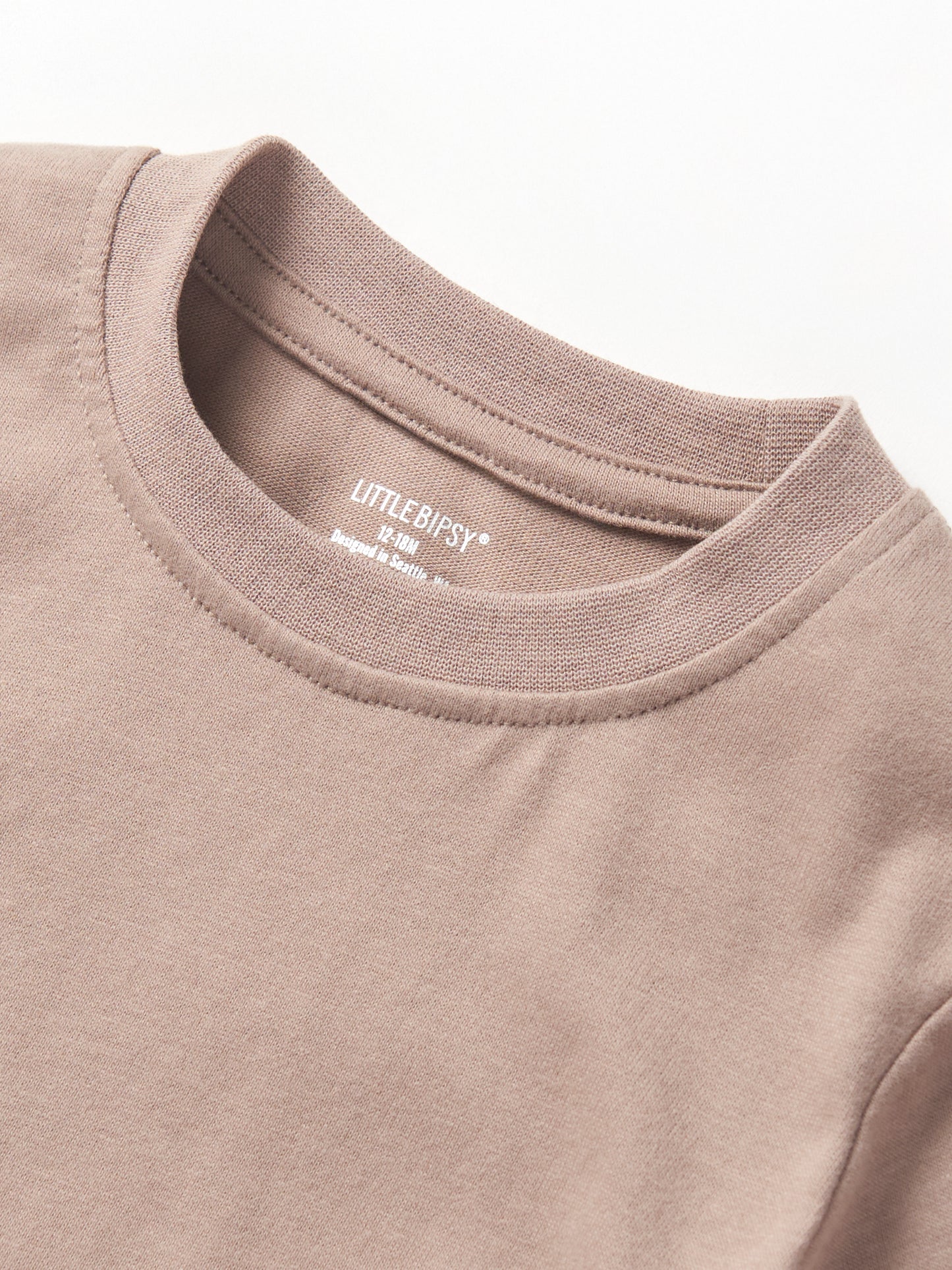 Little Bipsy Elevated Tee || Mushroom