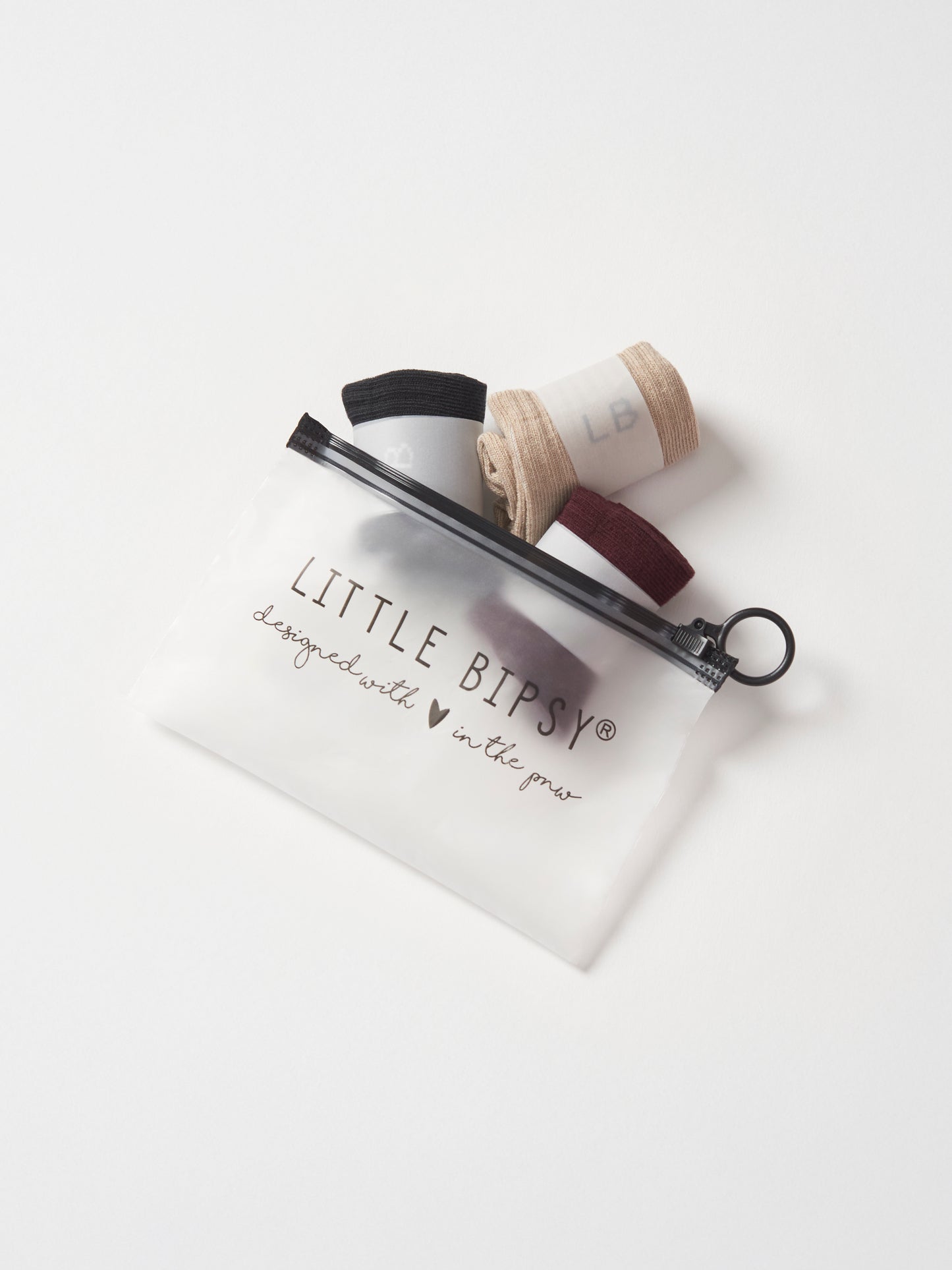 Little Bipsy Socks 3-Pack || Waffle Collection