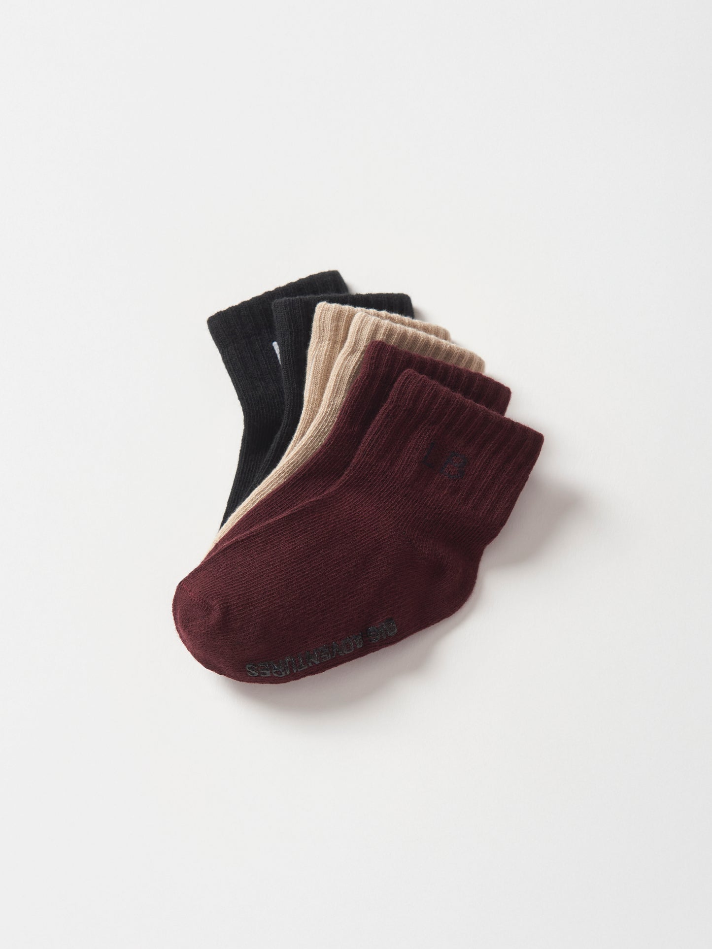 Little Bipsy Socks 3-Pack || Waffle Collection