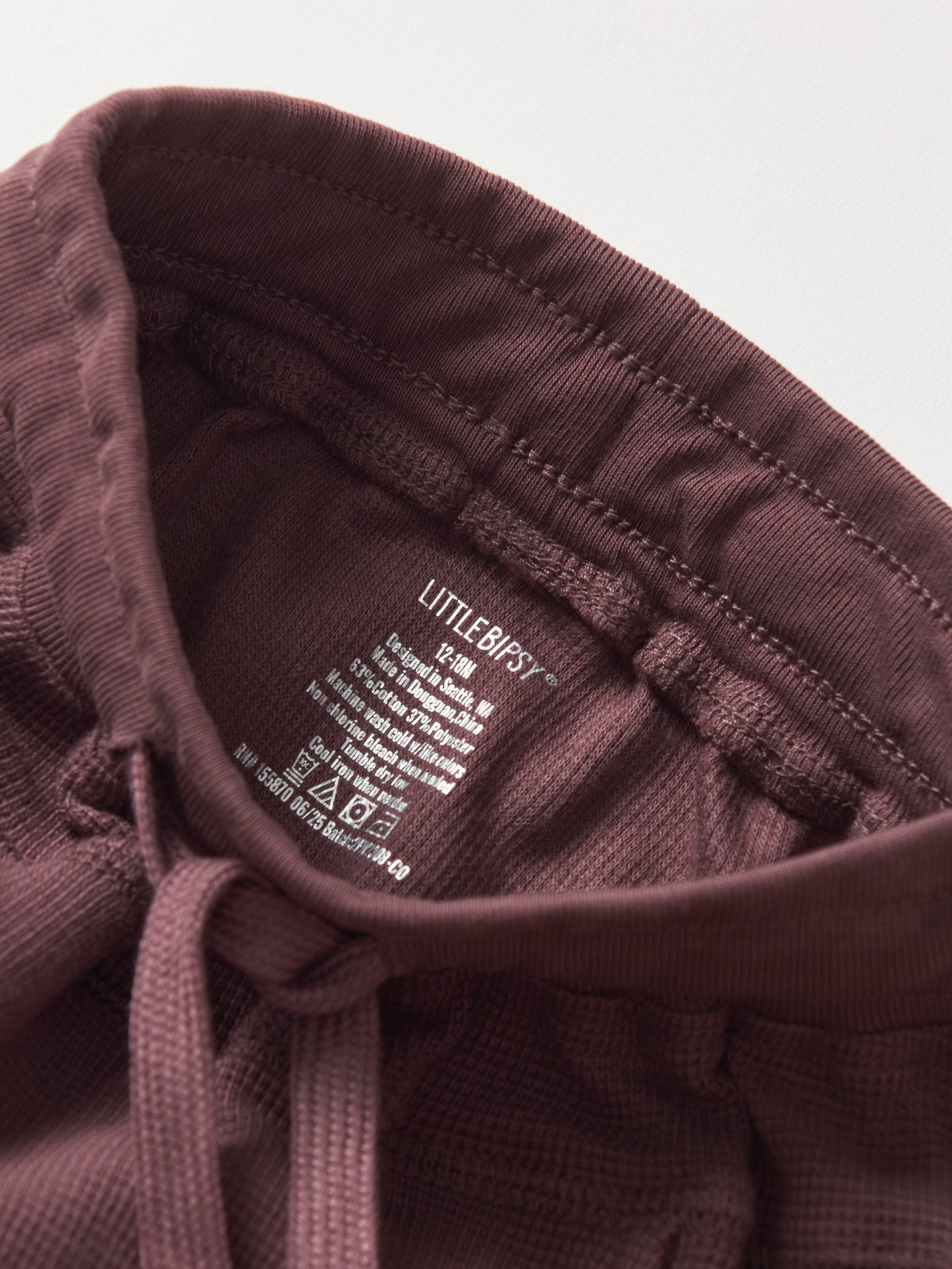 Little Bipsy Waffle Jogger || Huckleberry
