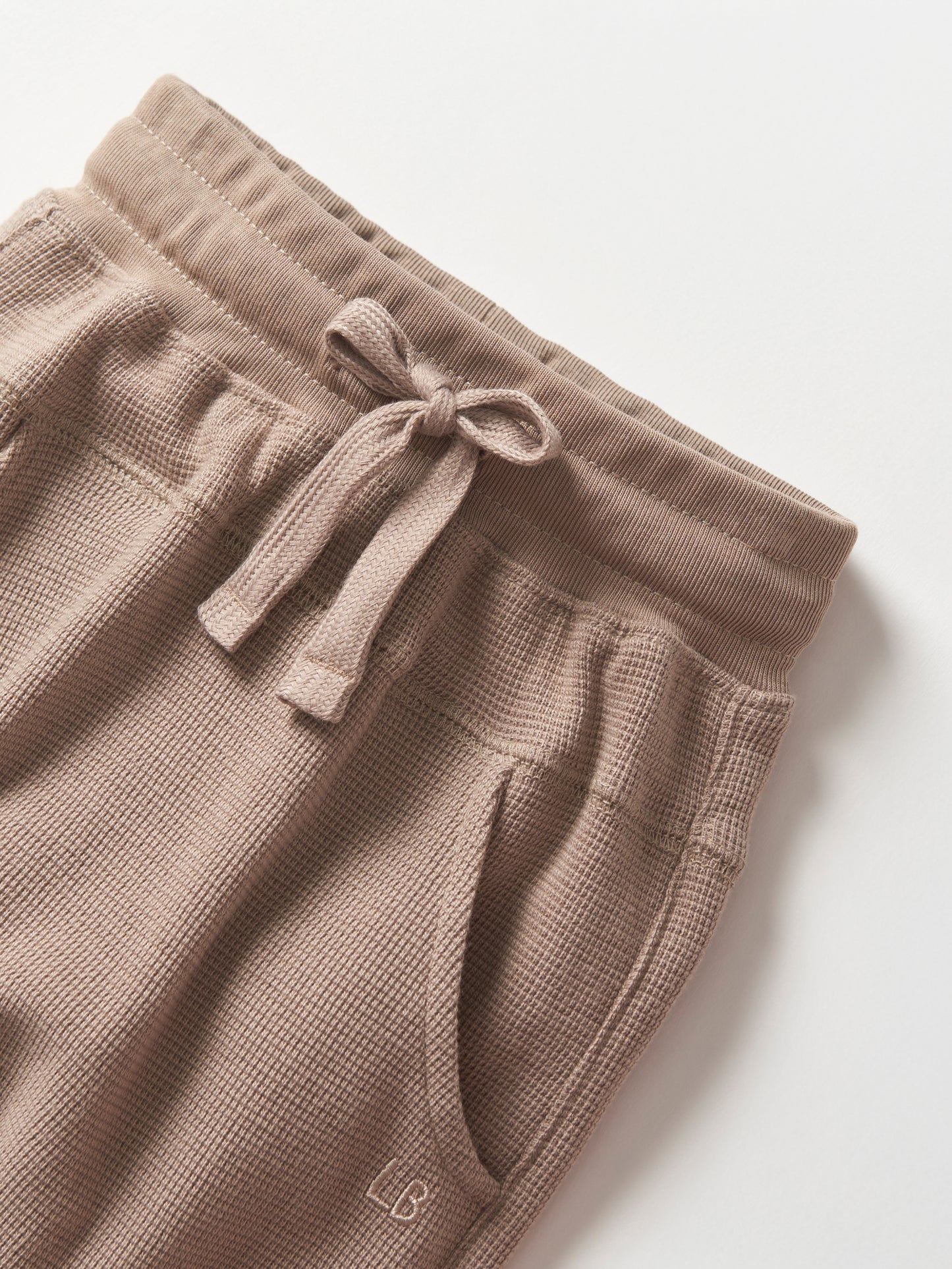 Little Bipsy Waffle Jogger || Mushroom