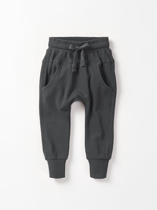 Little Bipsy Waffle Jogger || Shadow