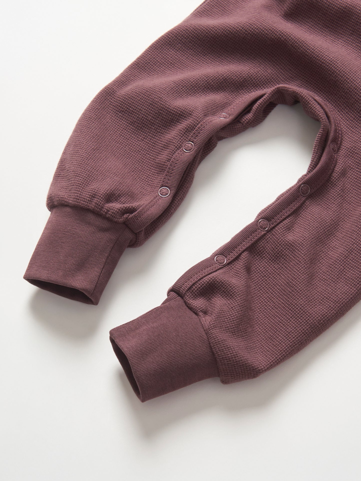 Little Bipsy Waffle Romper || Huckleberry
