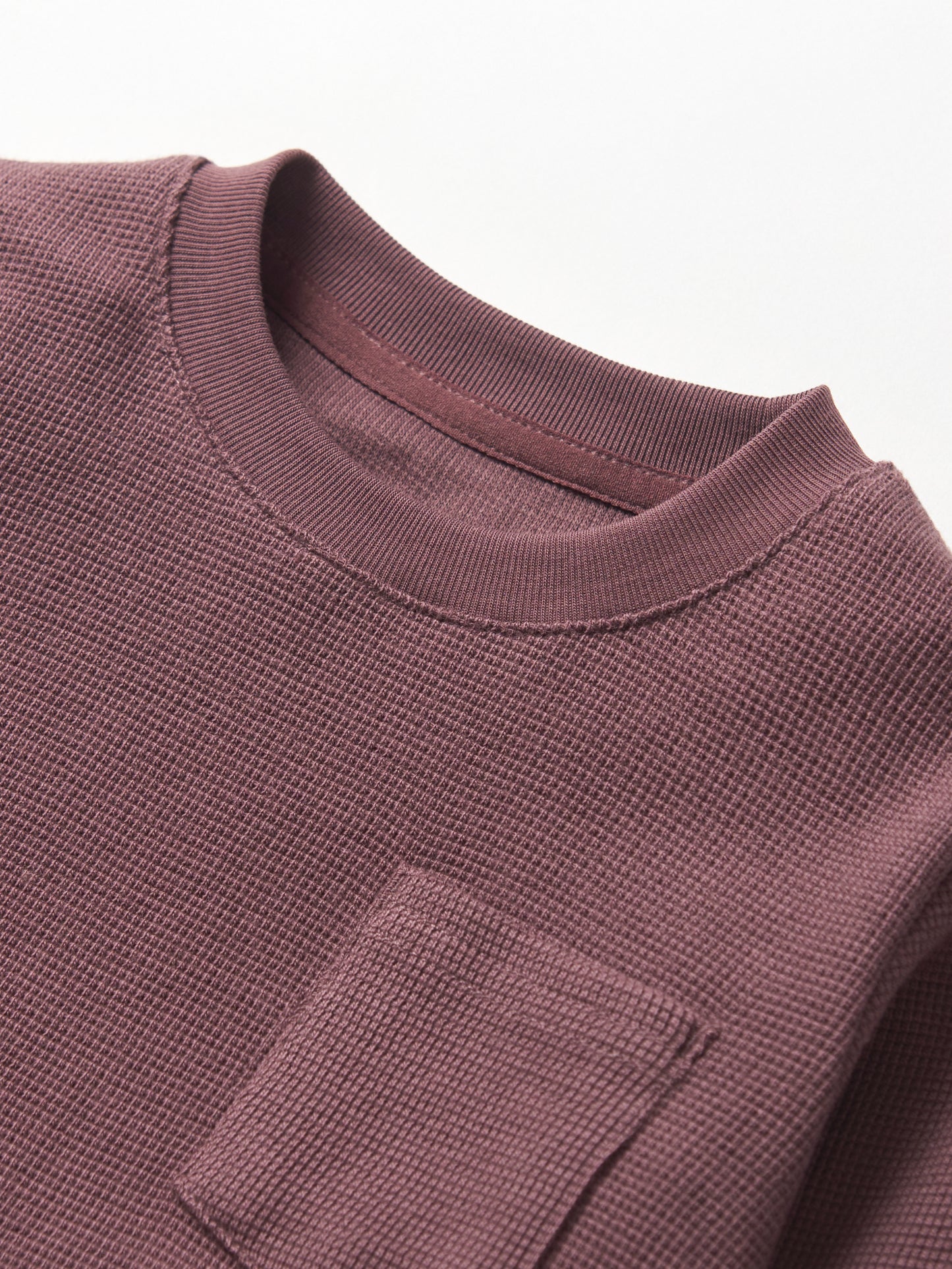 Little Bipsy Waffle Long Sleeve || Huckleberry